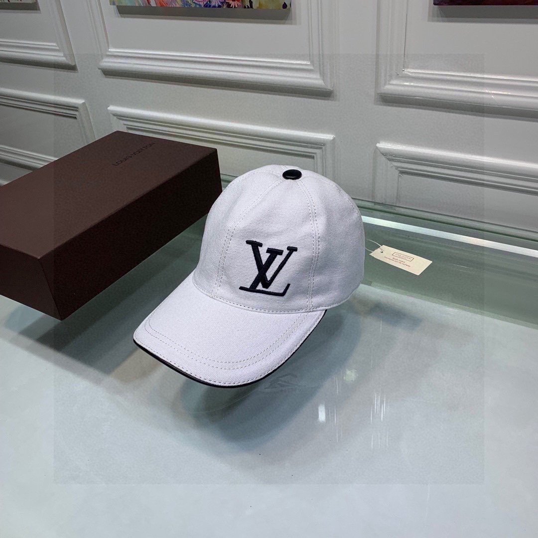 Louis Vuitton LV Get Ready Cap White LV Cap - Soul Replicas