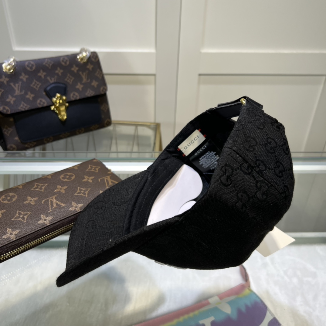 Gucci x Adidas Baseball Hat Black Gucci Hat - Soul Replicas