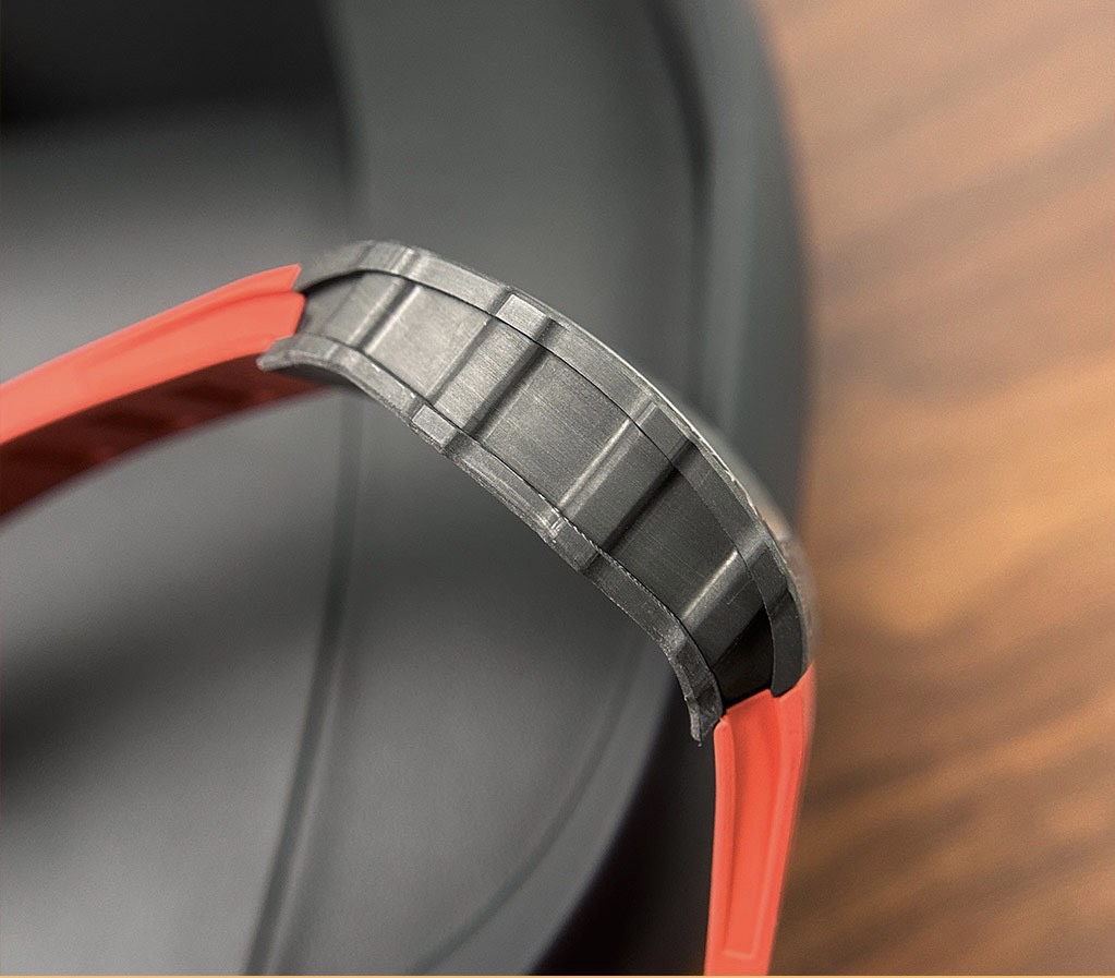 Richard Mille RM35-02 Replica Watch Skeleton Red Rubber Strap 44mm - Soul Replicas