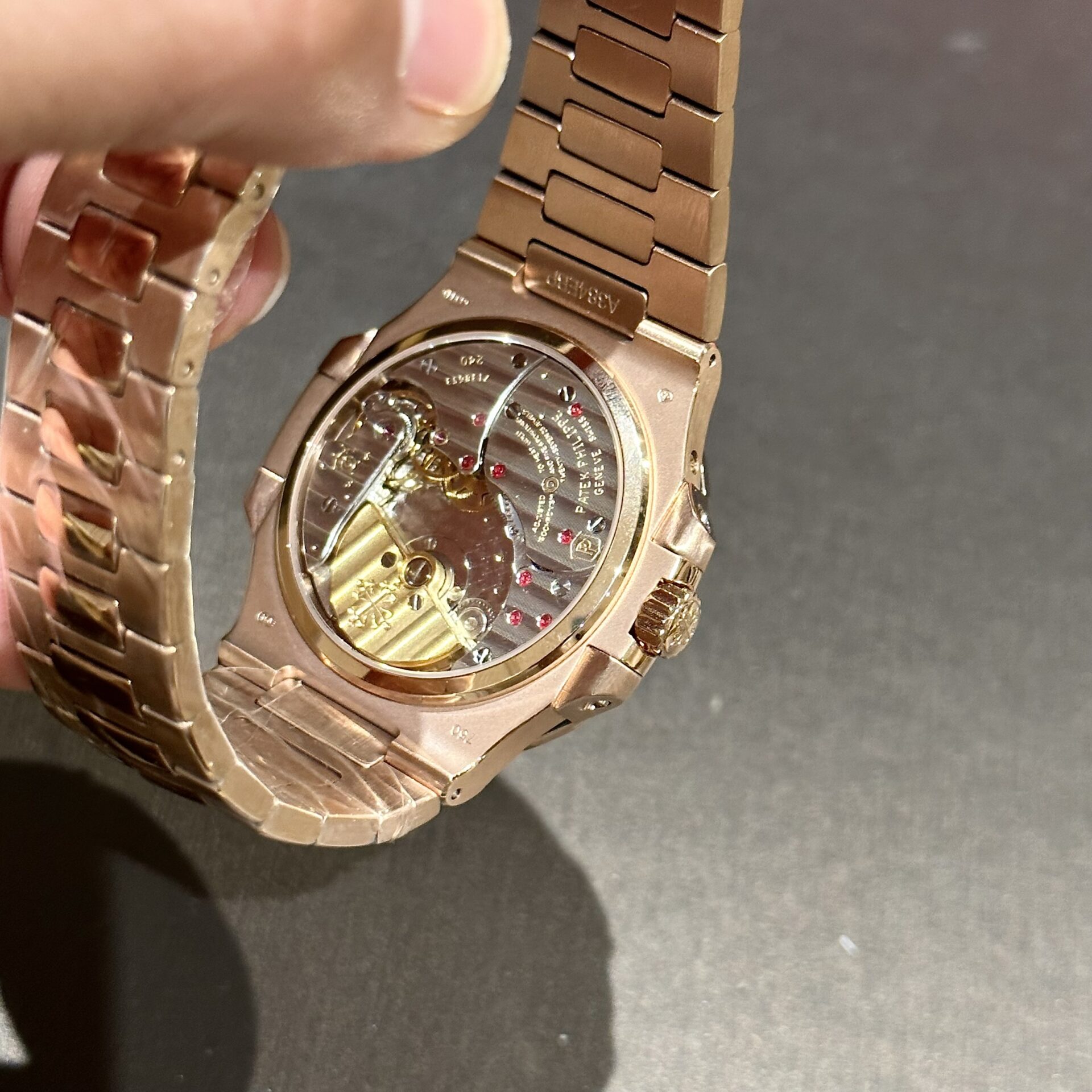 Patek Philippe Nautilus 5712 Replica Watch Black Dial GR Factory 40mm - Soul Replicas