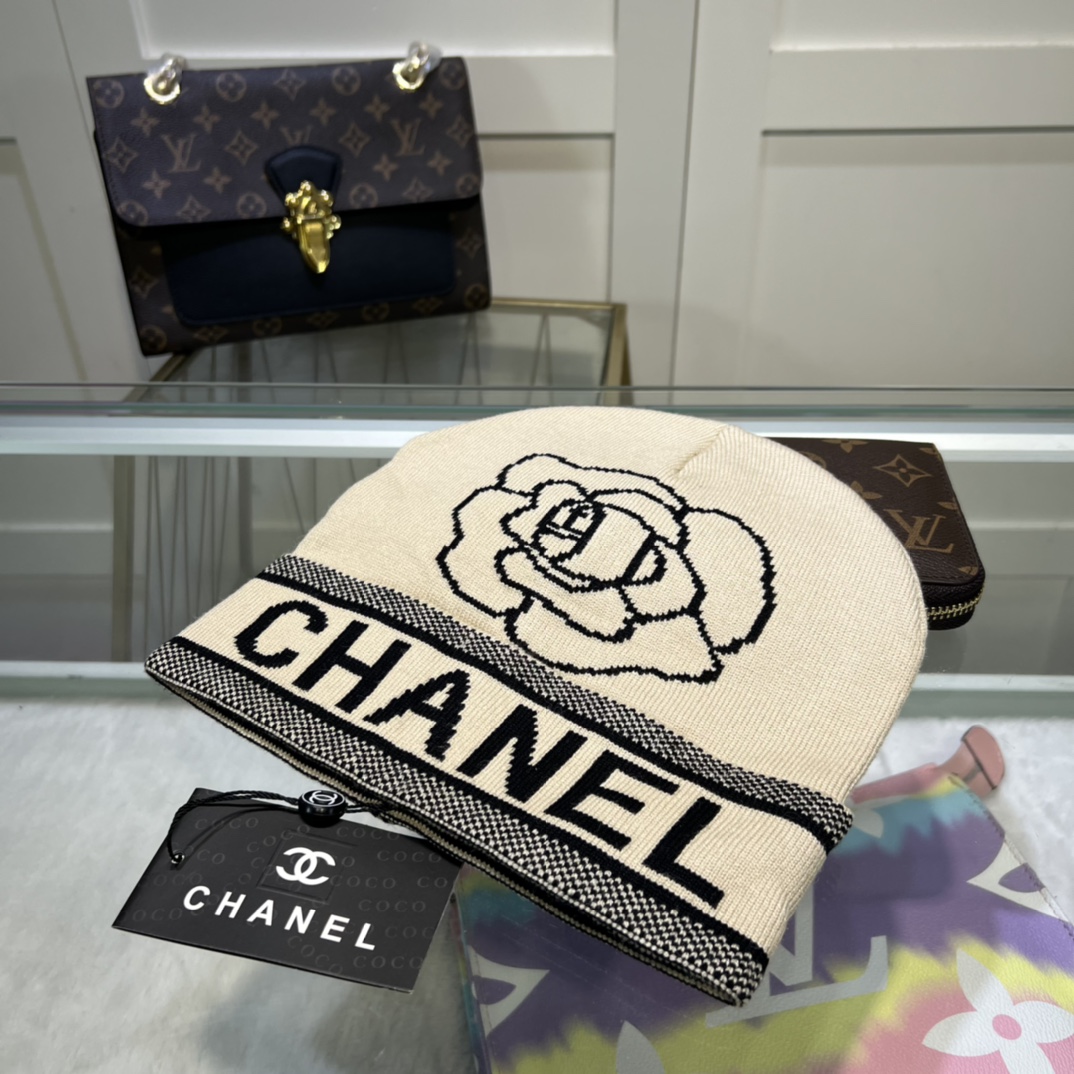 Chanel Beanie In Beige - Soul Replicas
