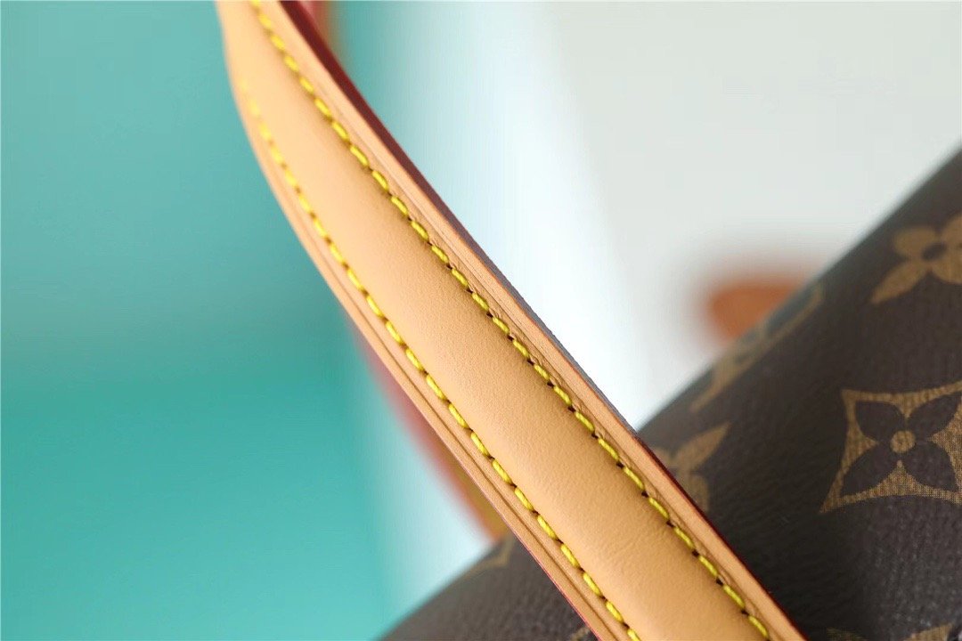 Louis Vuitton Monogram Sonatine Handbag Monogram Canvas For Women Brown 11.4in/29cm LV M51902 - Soul Replicas