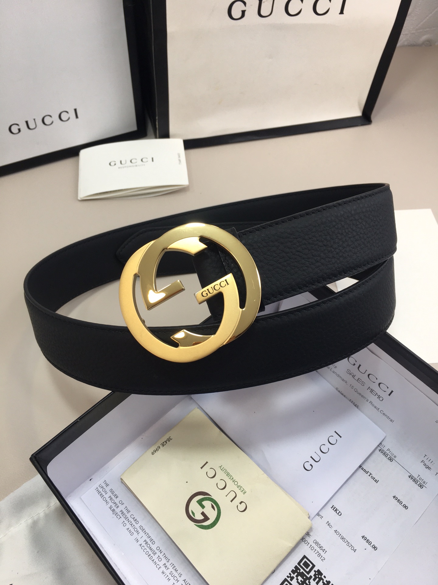 Gucci Marmont Reversible Belt Black. Women Belt - Soul Replicas