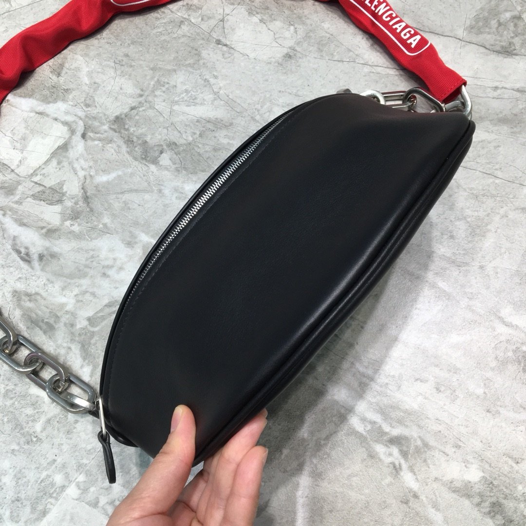 Balenciaga Souvenir XXS Belt Bag In Black. For Women. Women-s Bags 11.8in/30cm - Soul Replicas