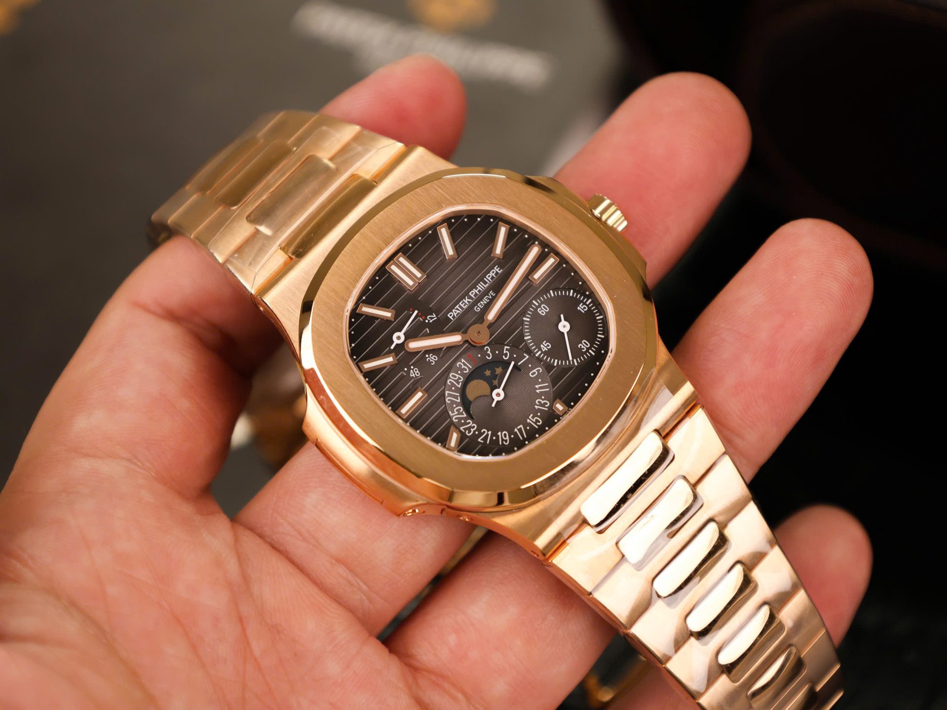 Patek Philippe Best Replica Watch Nautilus 5712 Gold Wrapped PPF Factory 40mm - Soul Replicas