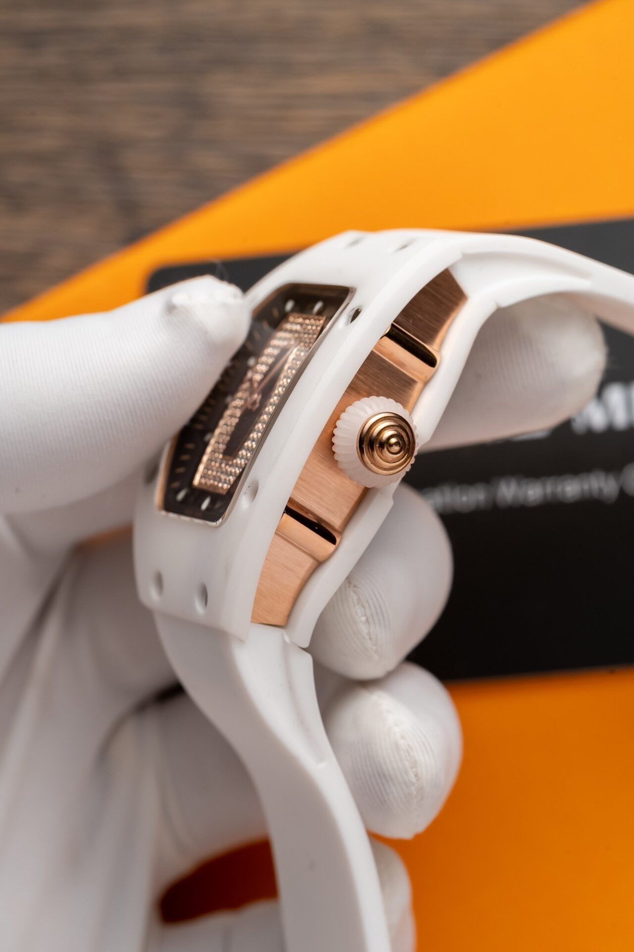 Richard Mille RM07-01 High Quality Replica Watch White Ceramic Case 36mm - Soul Replicas