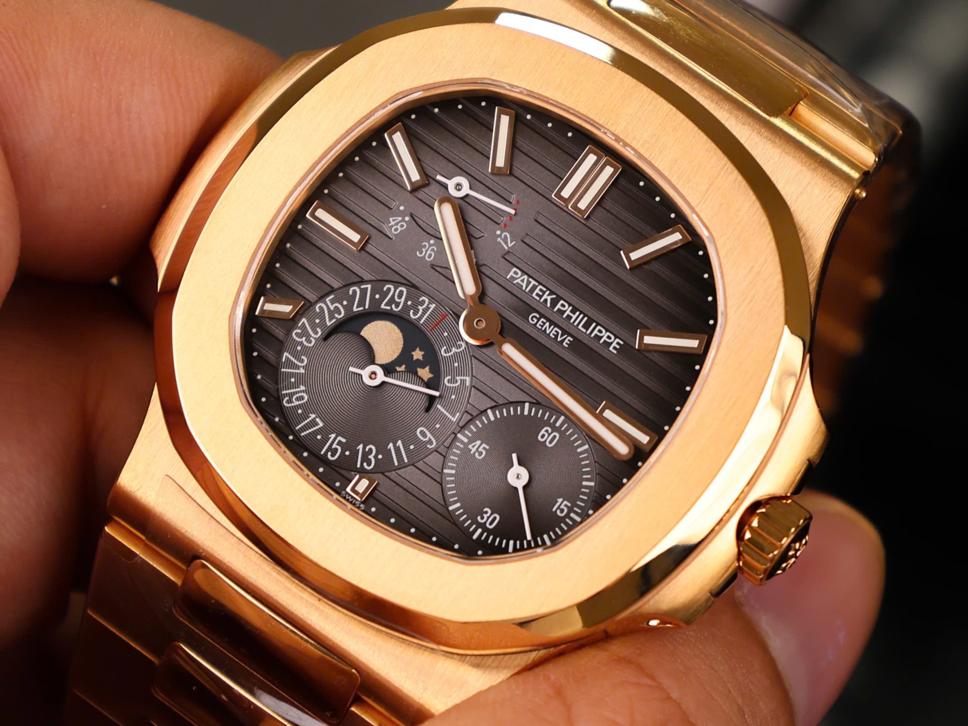 Patek Philippe Best Replica Watch Nautilus 5712 Gold Wrapped PPF Factory 40mm - Soul Replicas