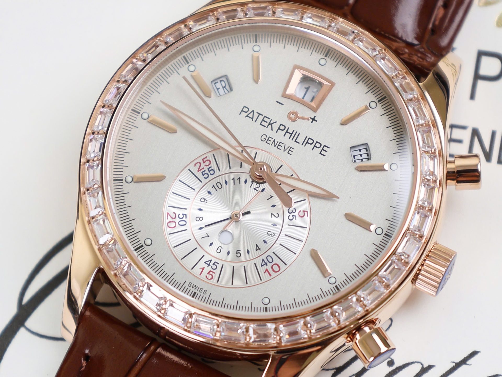 Patek Philippe Replica Watch Complications 5961R Rose Gold TW Factory 40.5mm - Soul Replicas