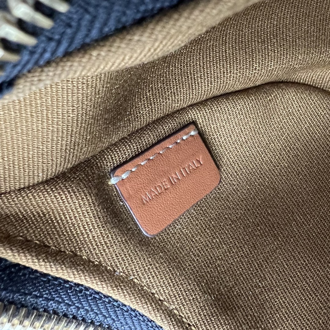 Celine Triope Heart Embroidered Mini Abba - Triope Canvas Brown For Women 6.4in/16cm 10I602EB1.04LU - Soul Replicas