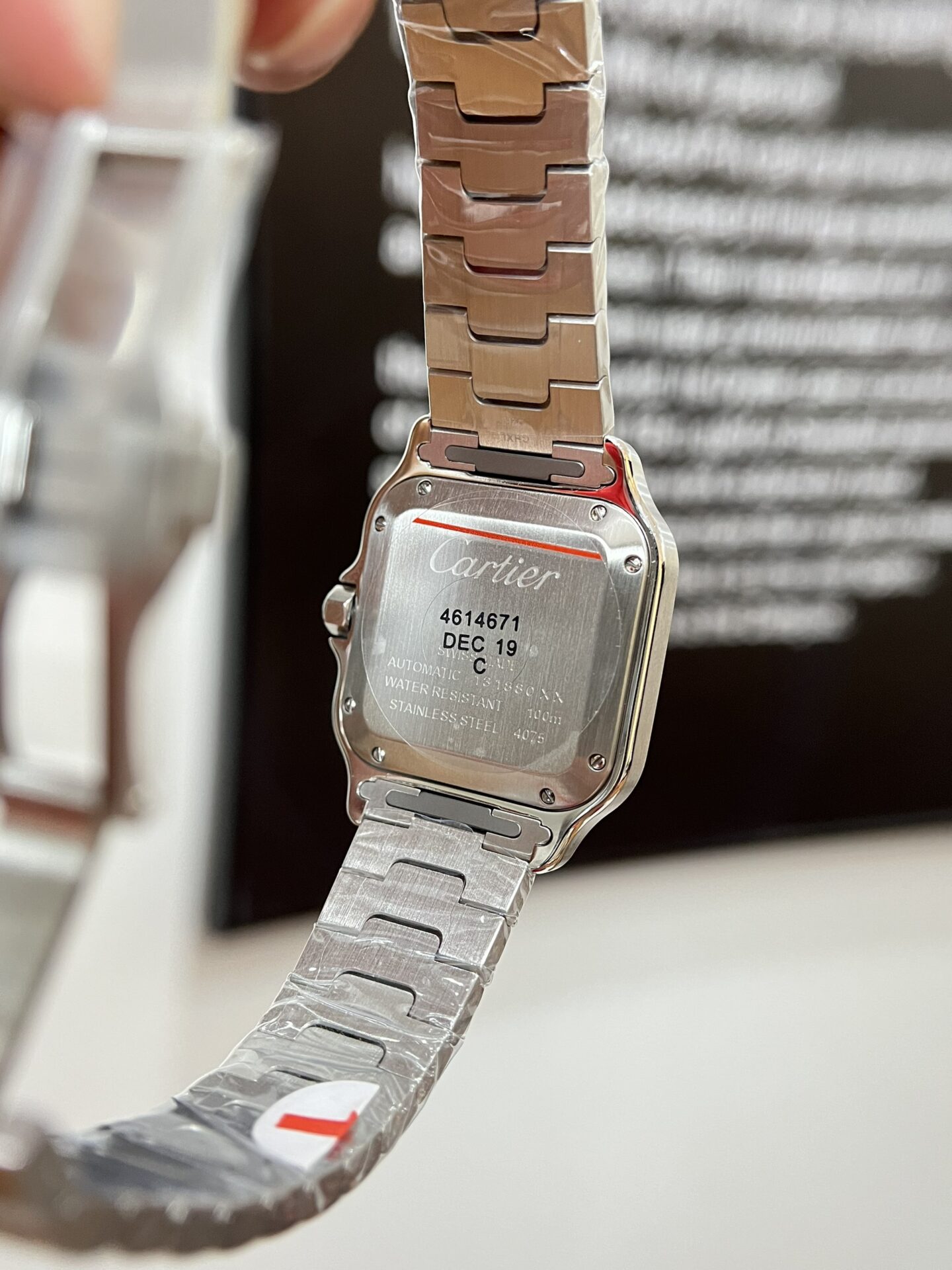 Cartier Santos WSSA0018 Replica 1:1 Watch White Dial 39.8mm - Soul Replicas