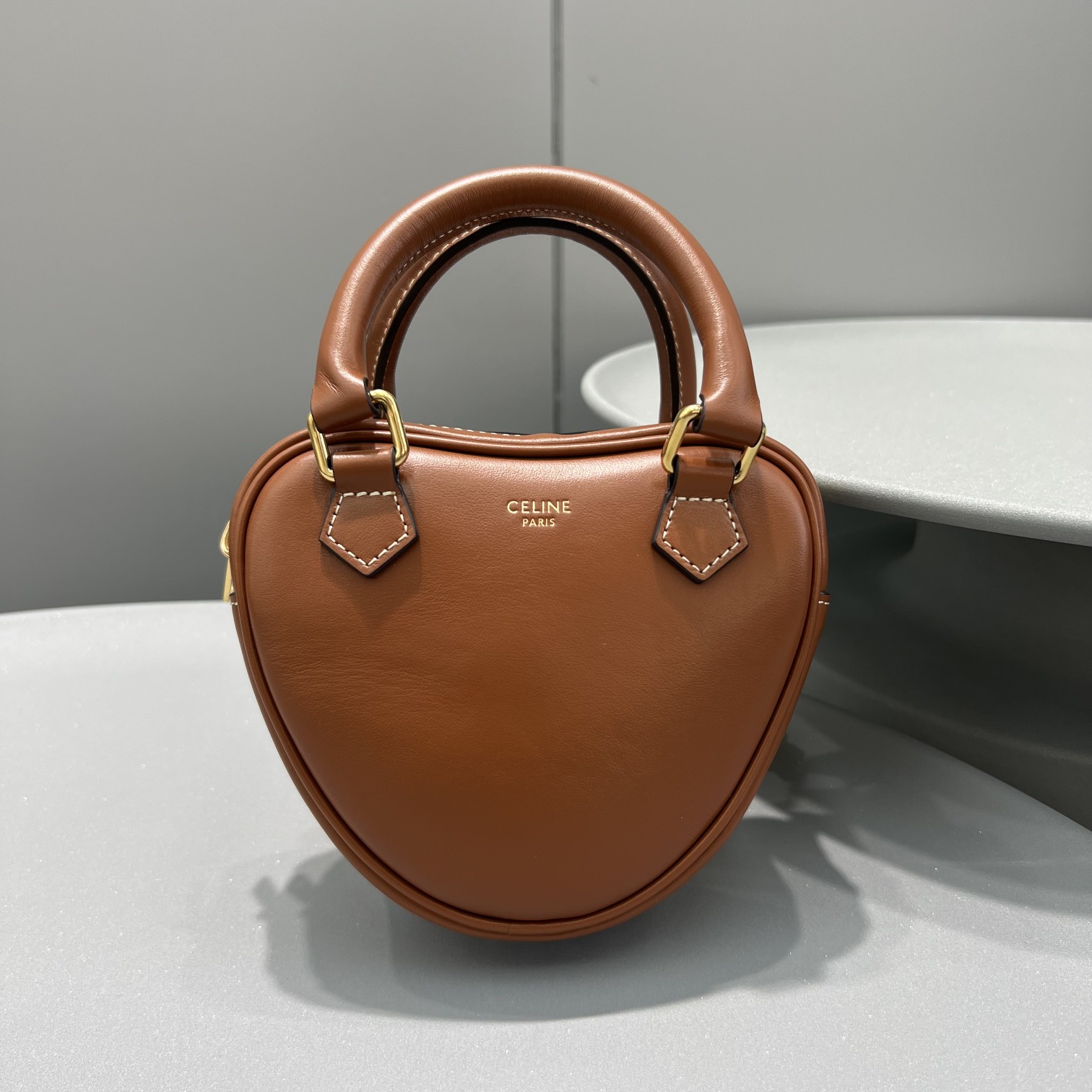 Celine Medium Celine Heart Brown For Women 6in/14.5cm 198223DUA.04LU - Soul Replicas