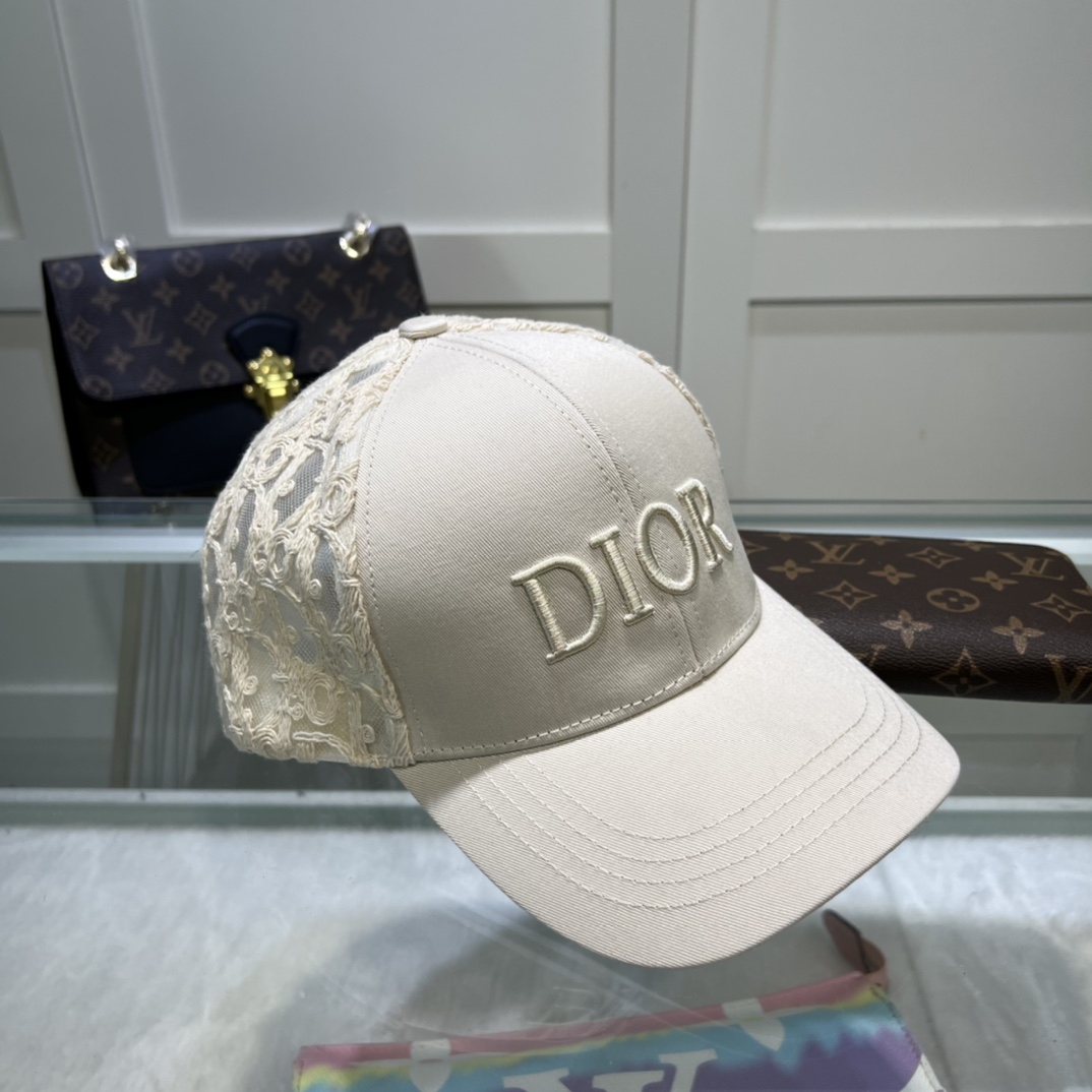 Christian Dior Baseball Cap White Cap - Soul Replicas