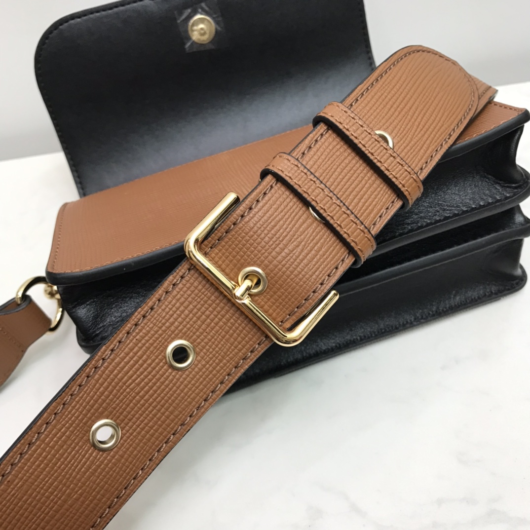 Burberry Small Bridle House Check And Buckle Crossbody Brown For Women. Women-s Bags 7.8in/20cm - Soul Replicas