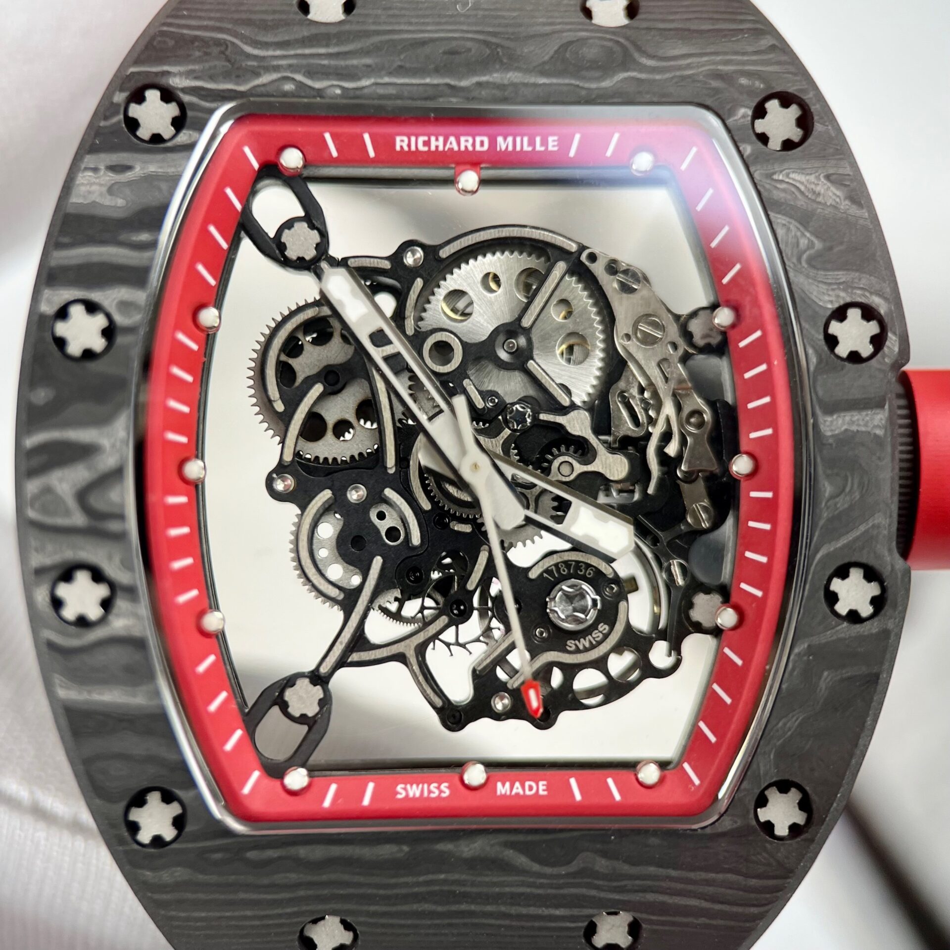 Richard Mille RM055 Replica 1:1 Watch Black BBR Factory 45mm - Soul Replicas