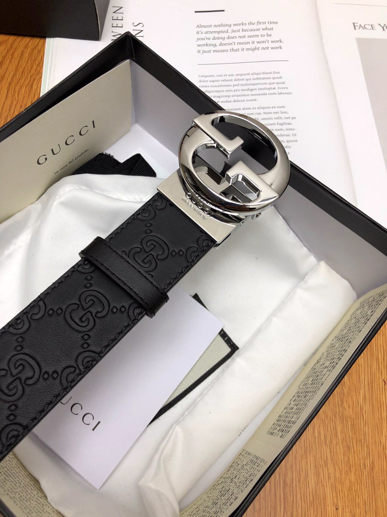 Gucci Marmont Reversible Belt Black. Women Belt - Soul Replicas