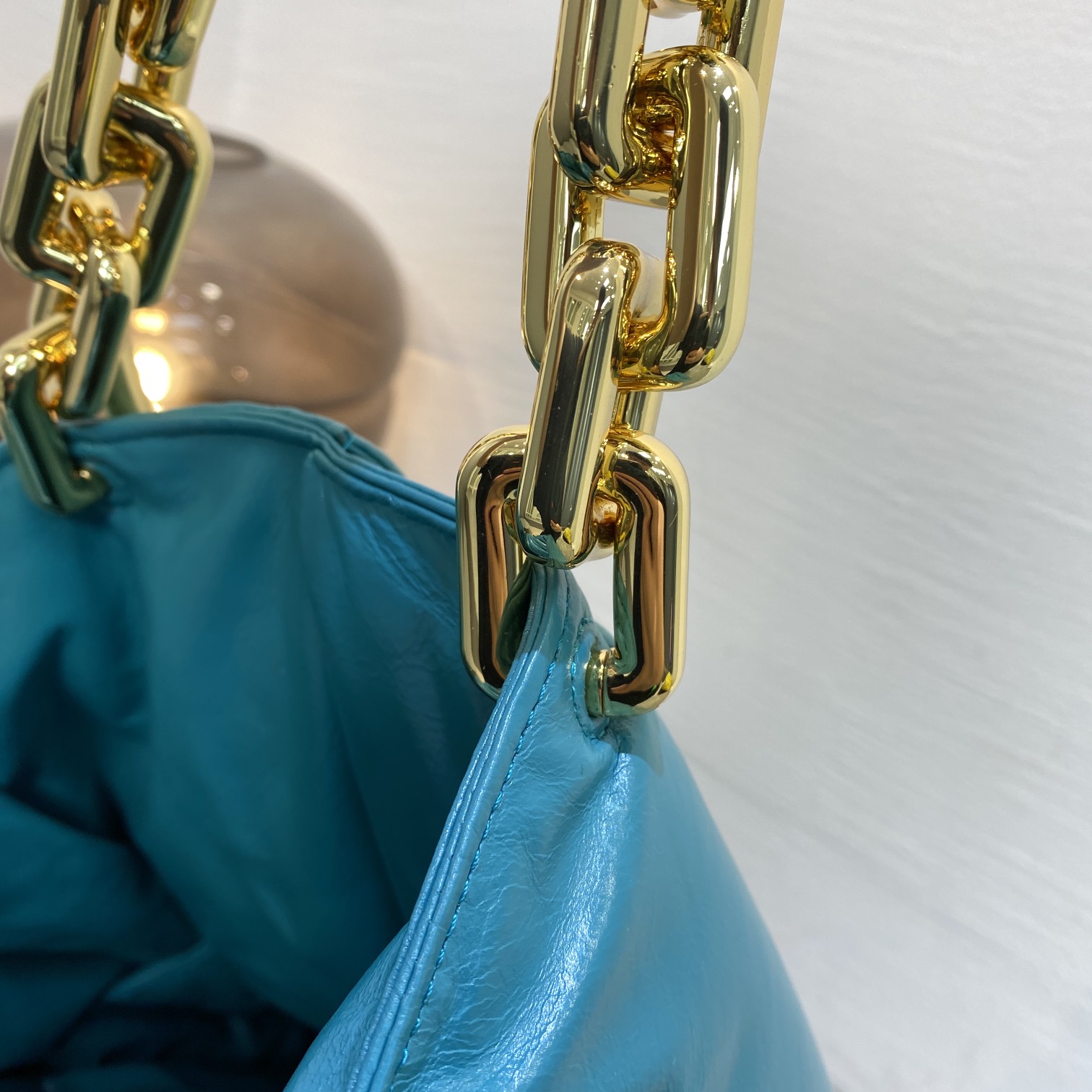 Bottega Veneta Handle Bag Blue. For Women. Women-s Bags 15.8in/40cm - Soul Replicas