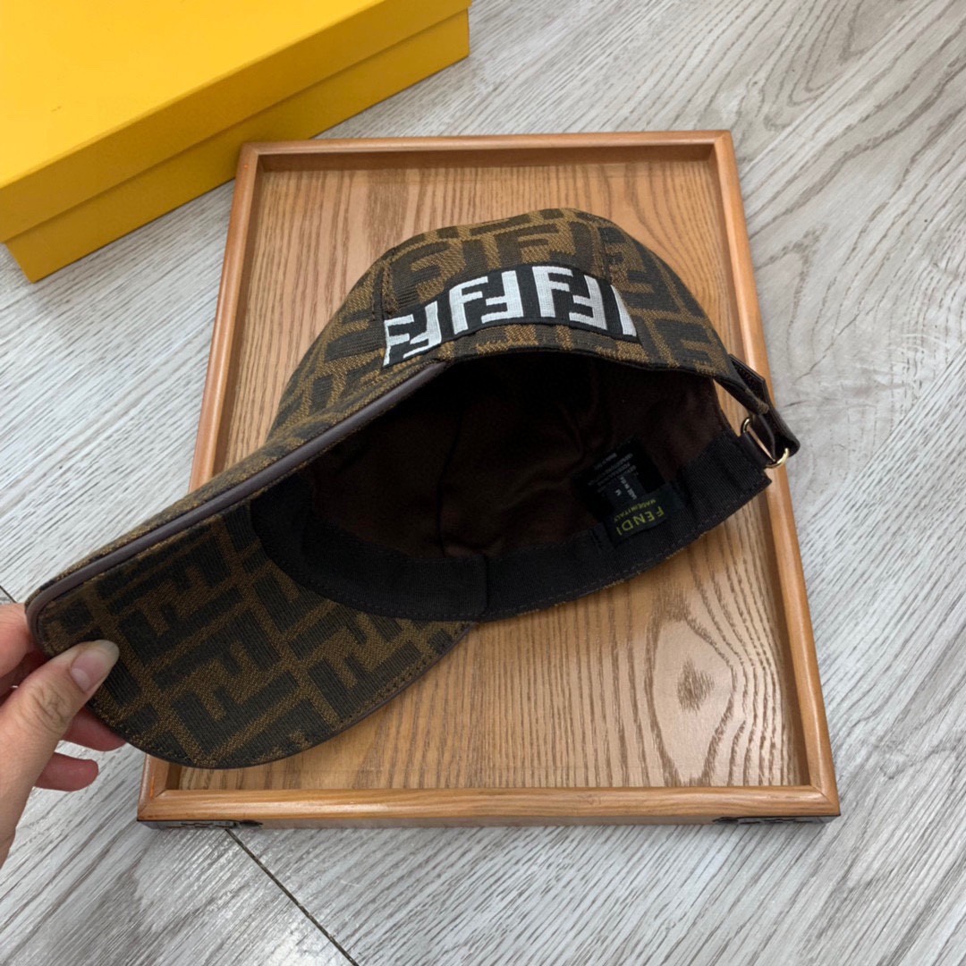 Fendi Baseball Cap Brown Fendi Cap - Soul Replicas