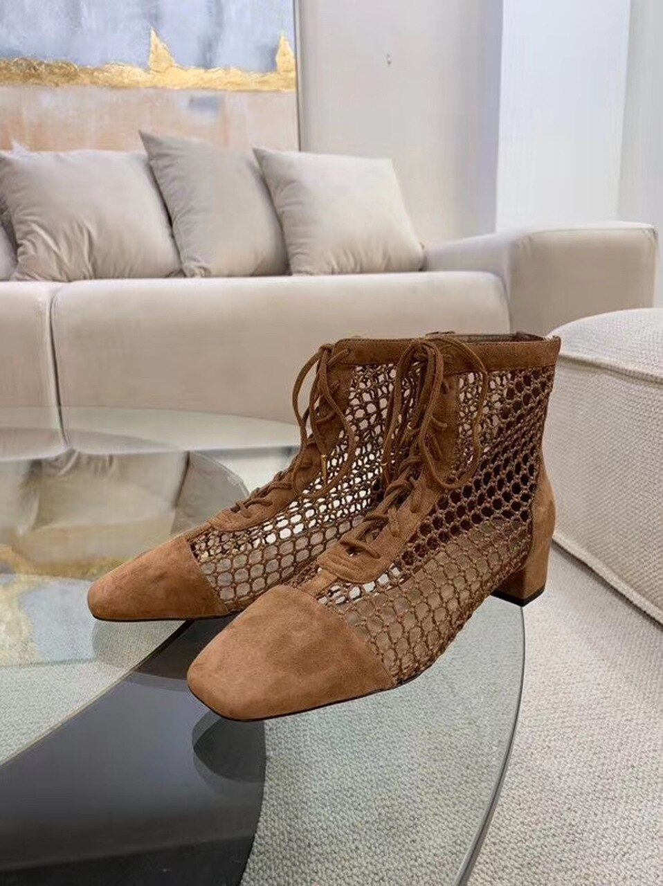 Christian Dior Naughtily-D Ankle Boot Brown For Women CD - Soul Replicas