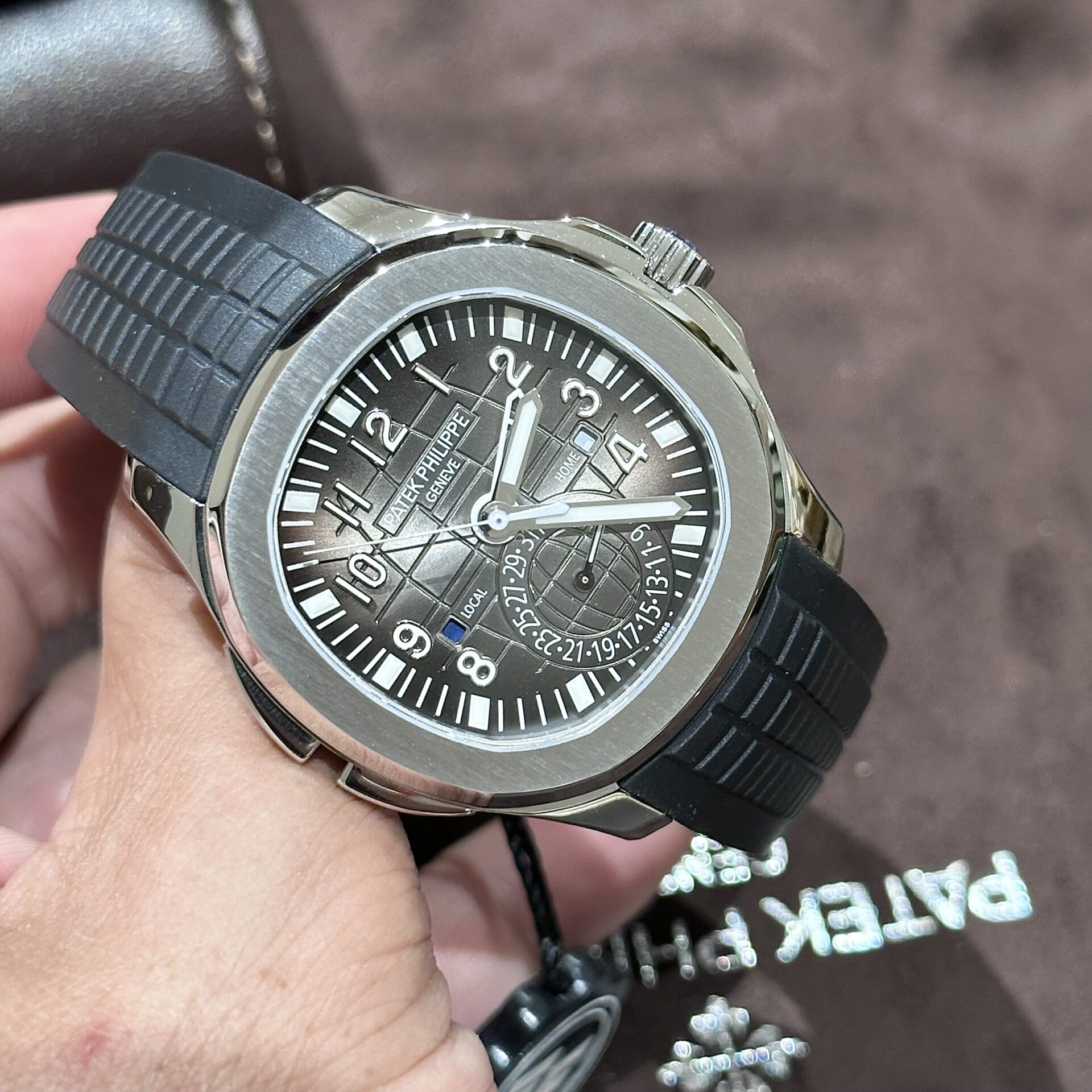 Patek Philippe Aquanaut 5164A Replica 1:1 Watch Gray Dial 40.8mm - Soul Replicas