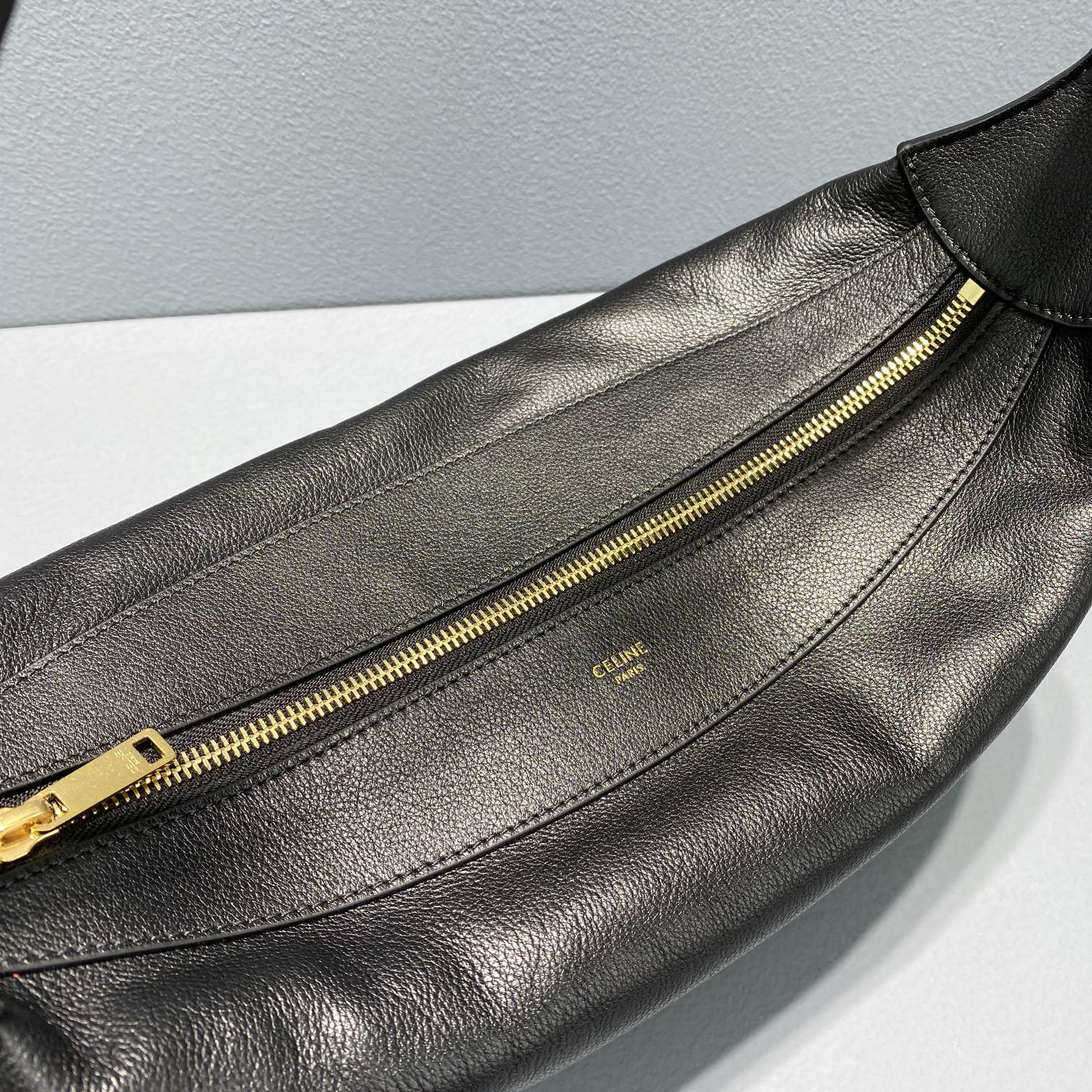 Celine Medium Romy In Supple Black For Women 13in/34cm - Soul Replicas