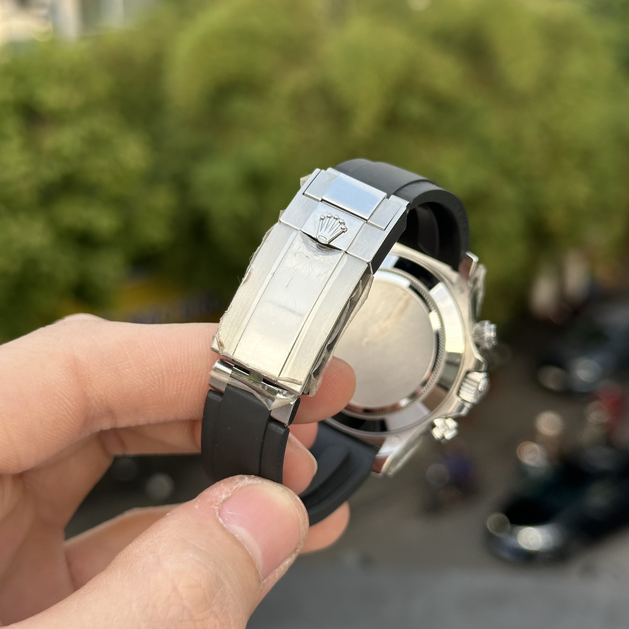 Rolex Best Replica Watch Daytona Mother Of Pearl & Moissanite Diamonds Dial 40mm - Soul Replicas