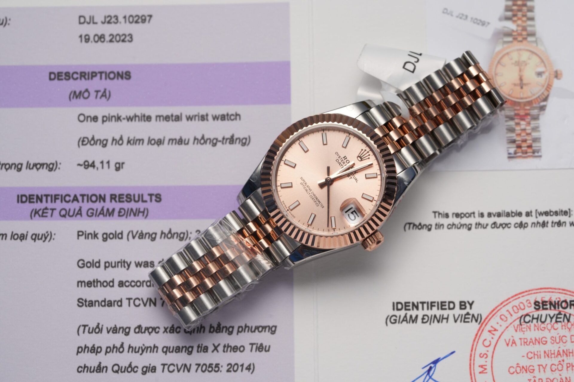 Rolex DateJust Replica Watch Gold Wrapped GM Factory 31mm - Soul Replicas