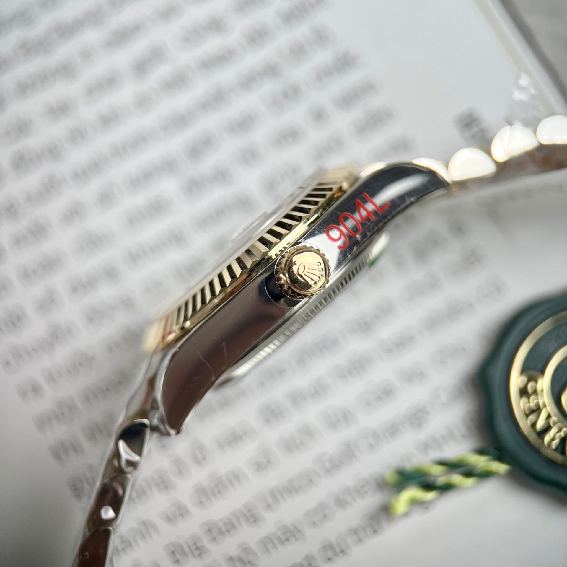 Rolex DateJust Replica Watch 18K Gold Wrapped White Dial GM Factory 31mm - Soul Replicas