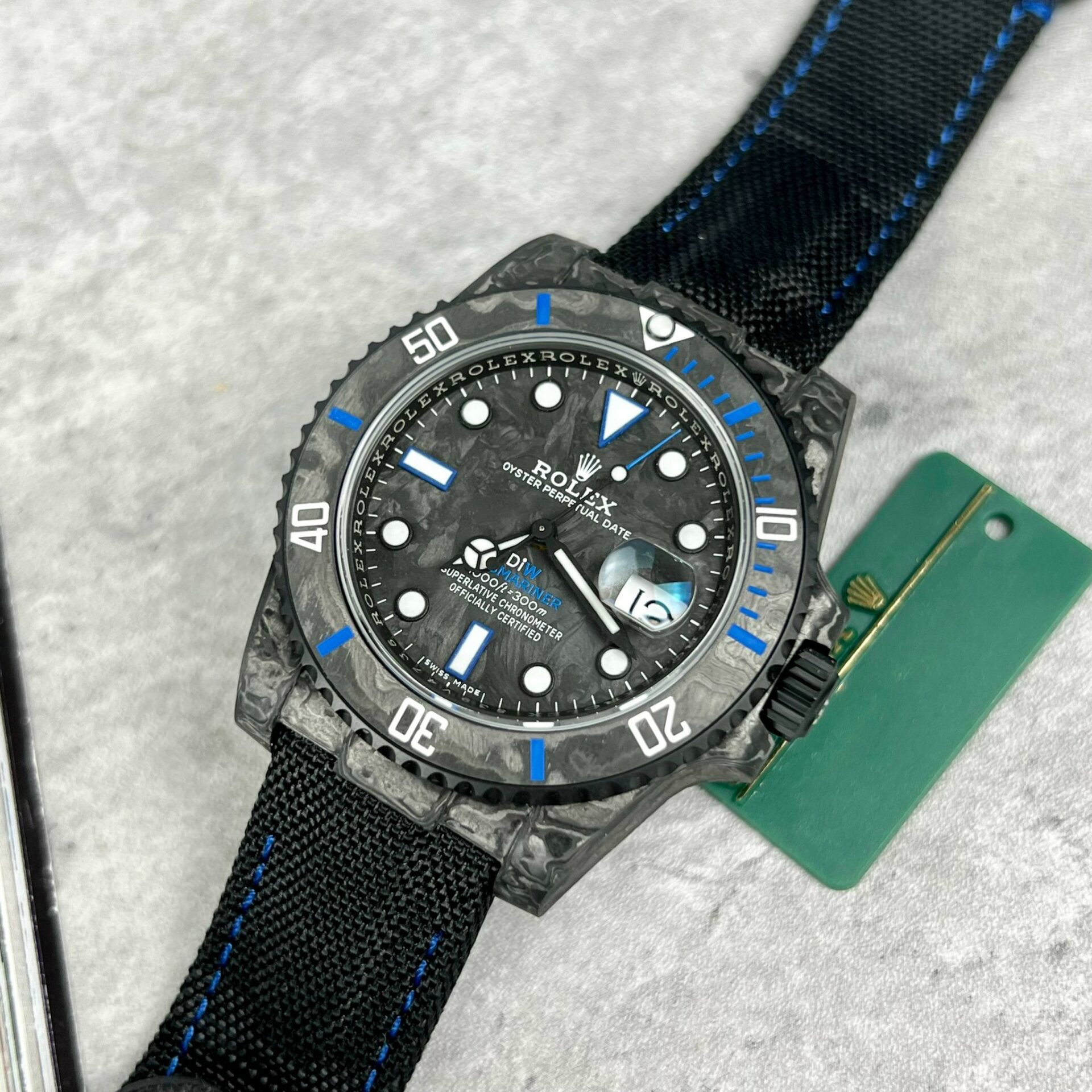 Rolex GMT-Master II Diw Replica 1:1 Watch Carbon Ultra Light 40mm - Soul Replicas
