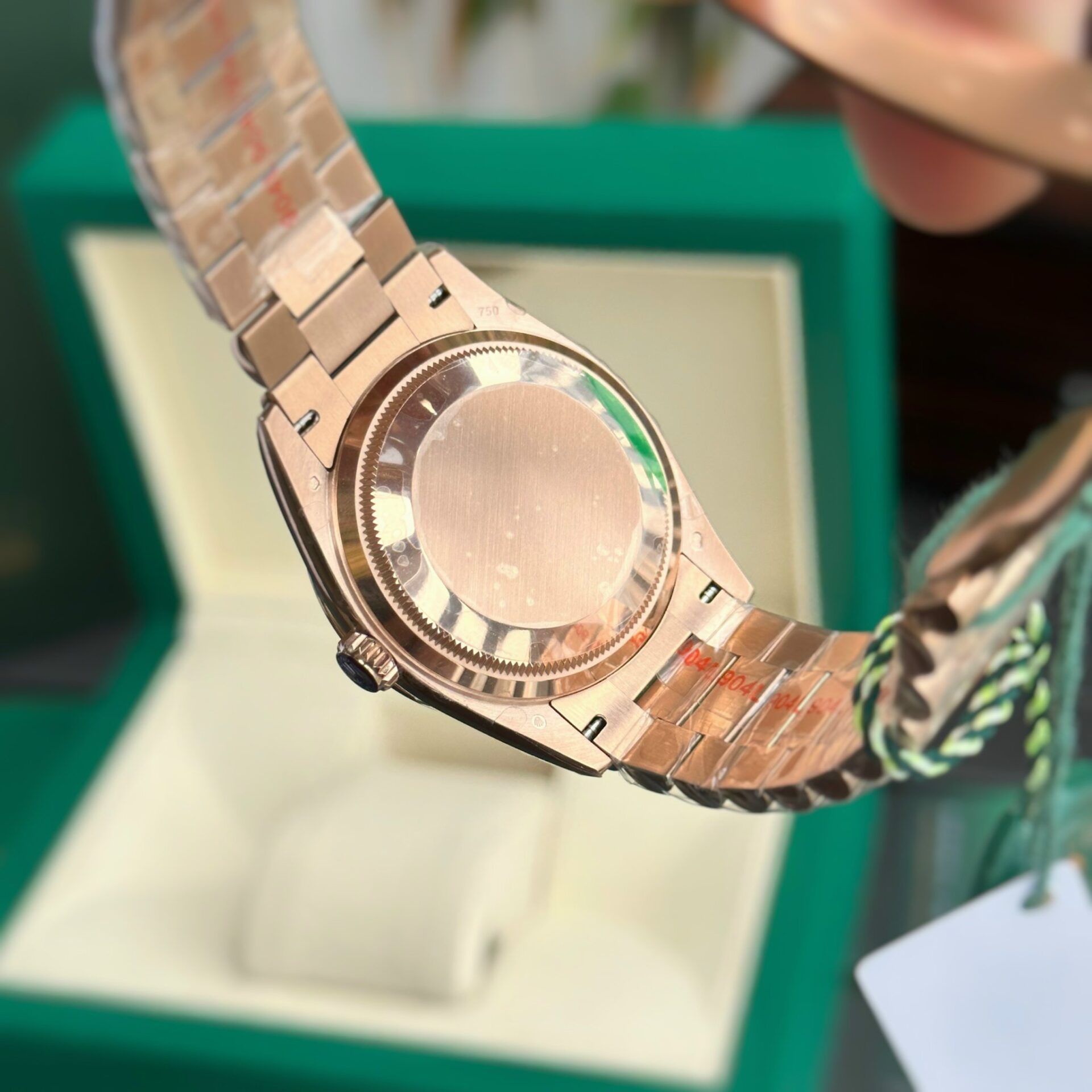 Rolex Fake Watch Day-Date Dial Chocolate President Dial EW Factory 36mm - Soul Replicas