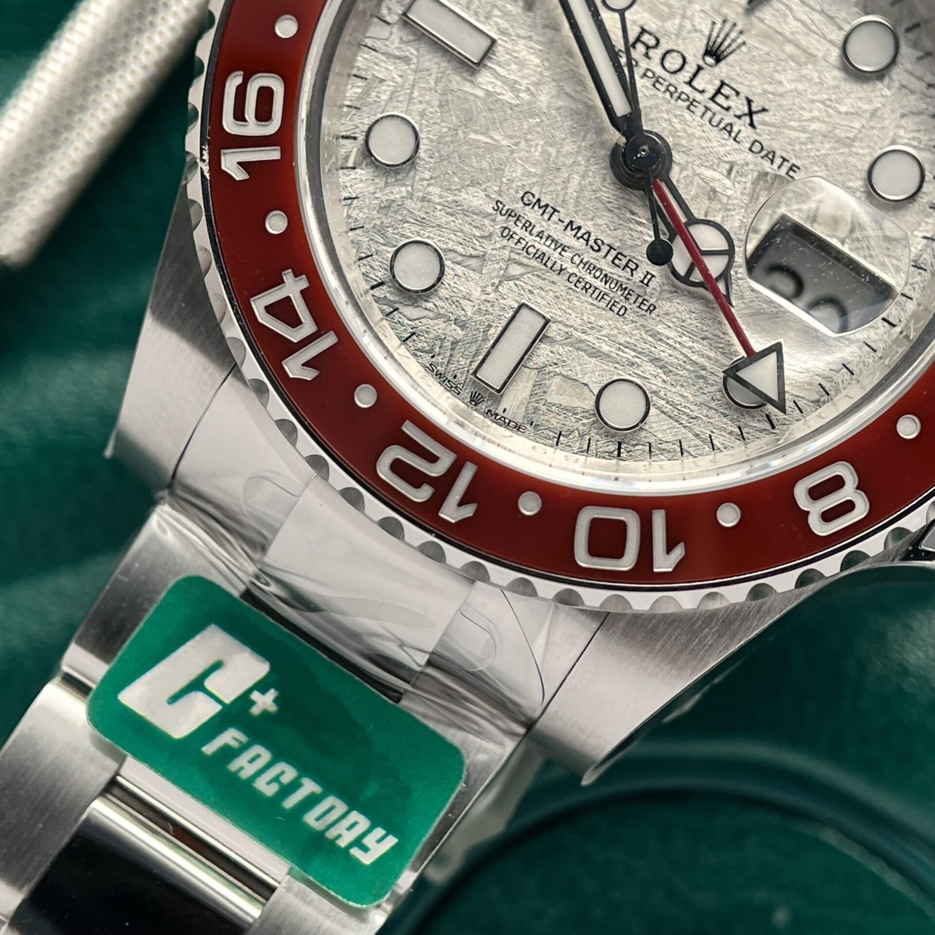 Rolex Replica Watch GMT-Master II 126719BLRO Meteorite Dial 40mm - Soul Replicas