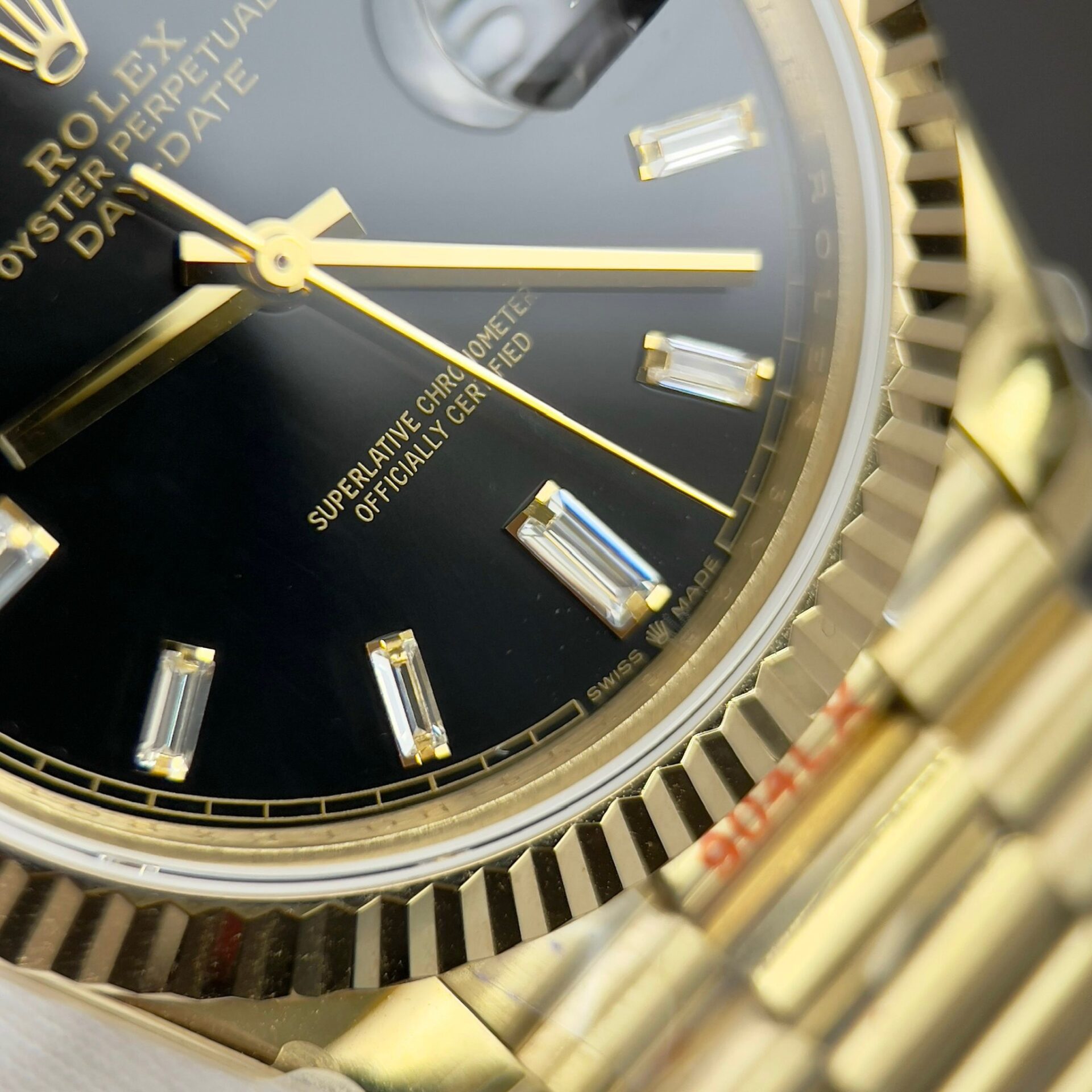Rolex Day-Date 228238 Replica 11 Watch Black Dial GM Factory 40mm - Soul Replicas
