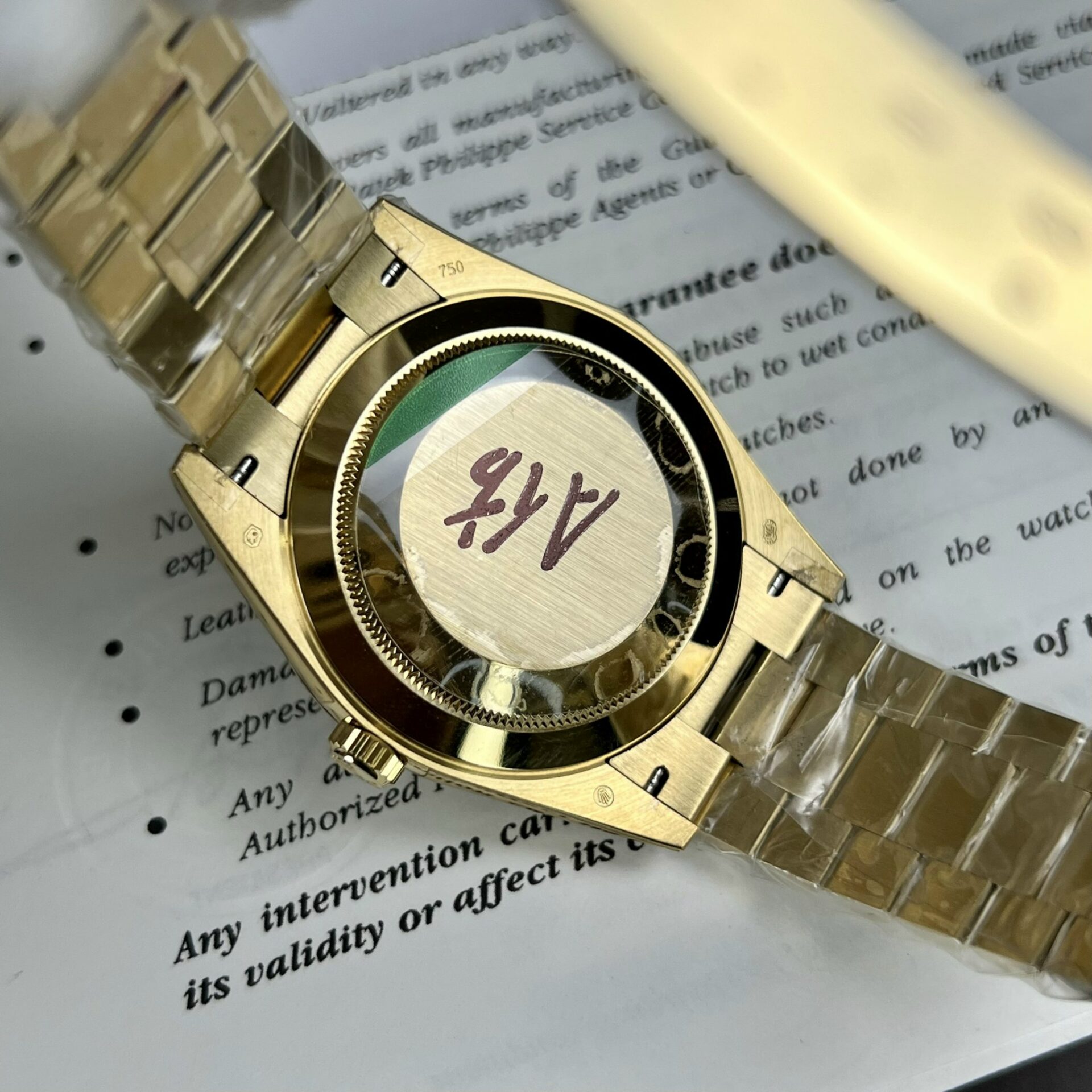 Rolex Day-Date Clone Watch Mother Of Pearl Dial TW Factory 40mm - Soul Replicas