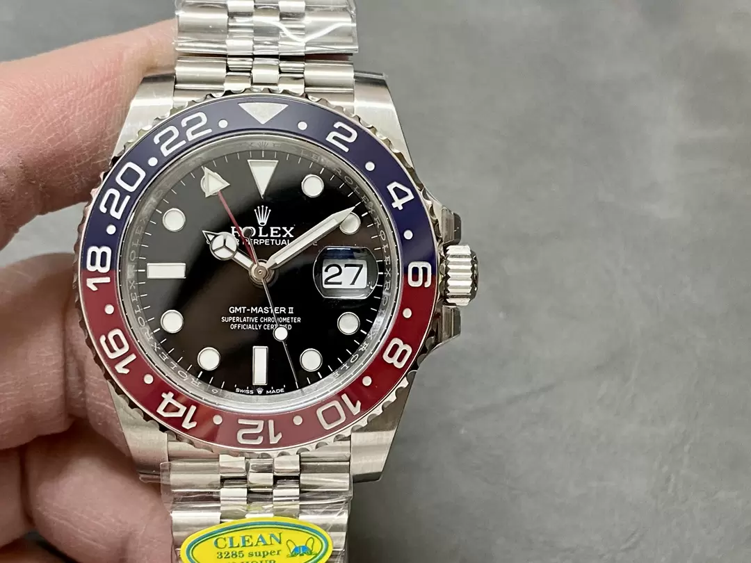 Rolex Pepsi GMT-Master II 126710blro Best Replica Watch Clean Factory V3 40mm - Soul Replicas