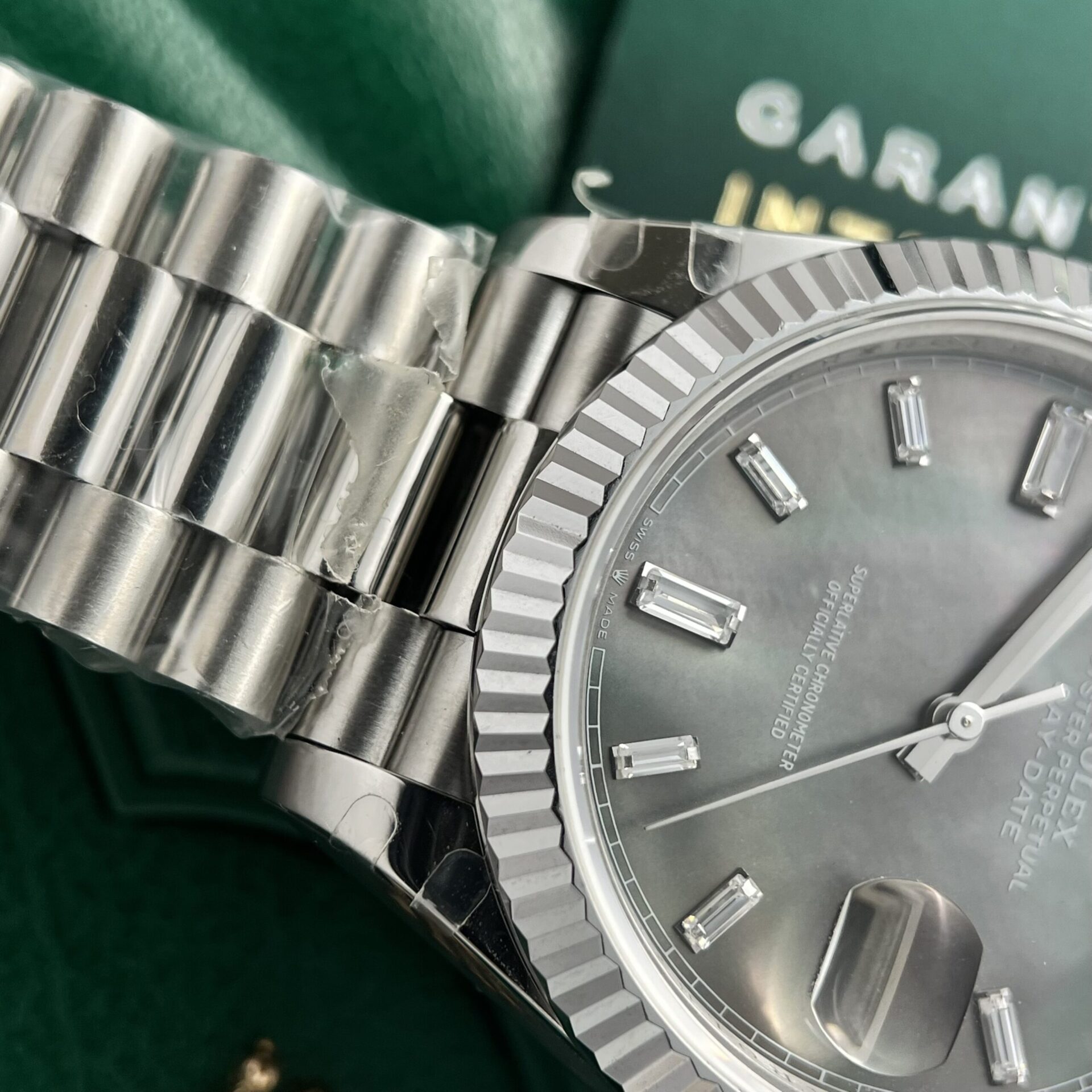 Rolex Replica Watches Day-Date Mother Of Pearl Dial 40mm - Soul Replicas