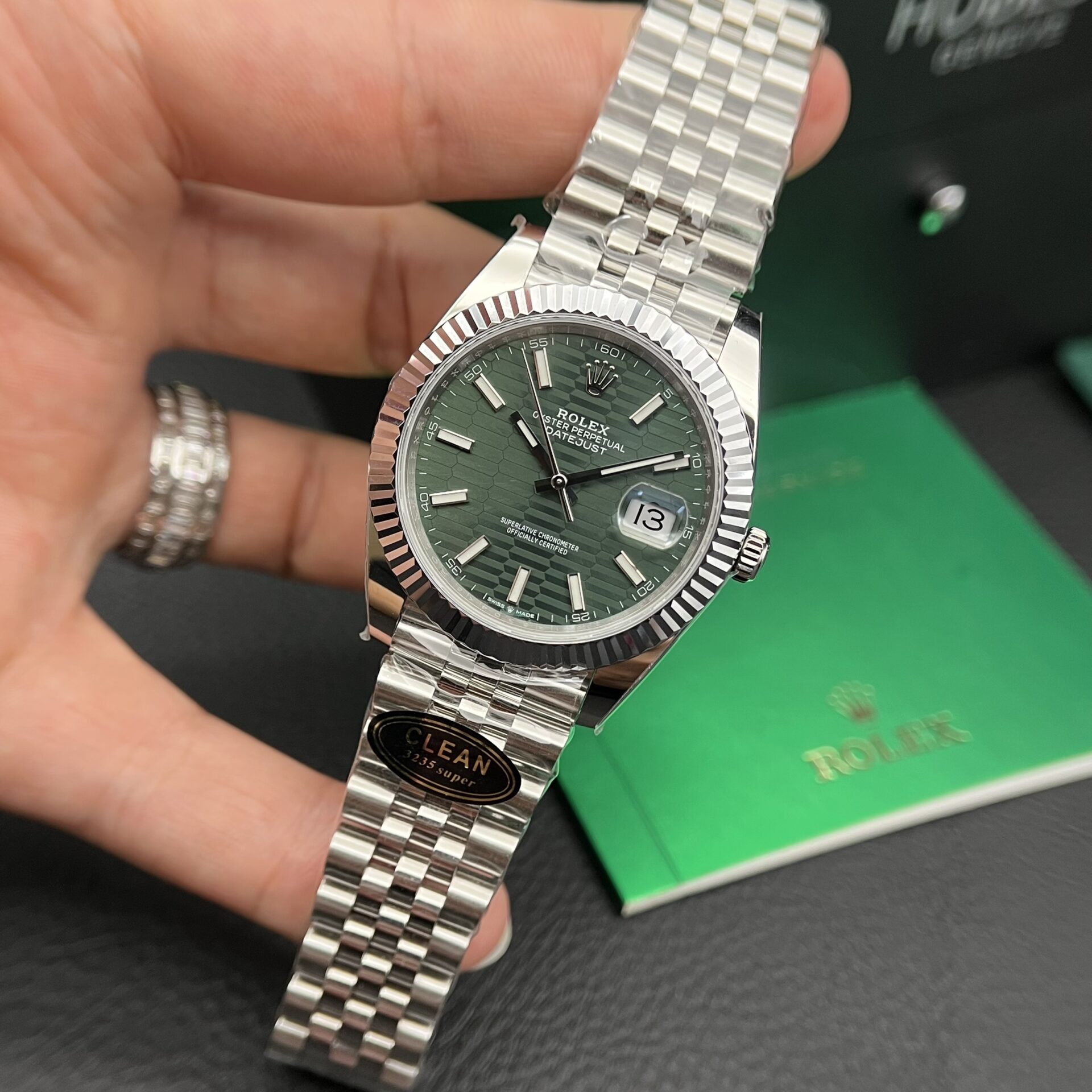 Rolex Datejust 126234 Green Dial High Quality Replica Watch VS Factory 36mm - Soul Replicas
