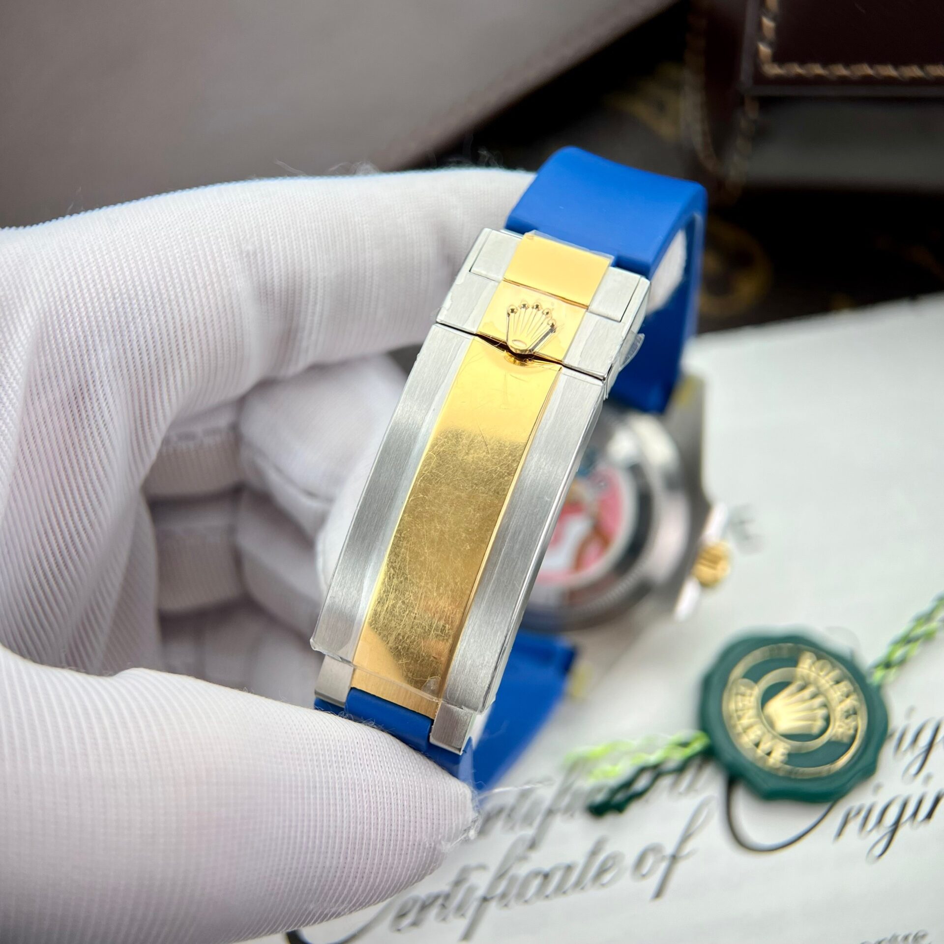 Rolex Submariner Replica Watches Blue Dial Clean Factory 40mm - Soul Replicas