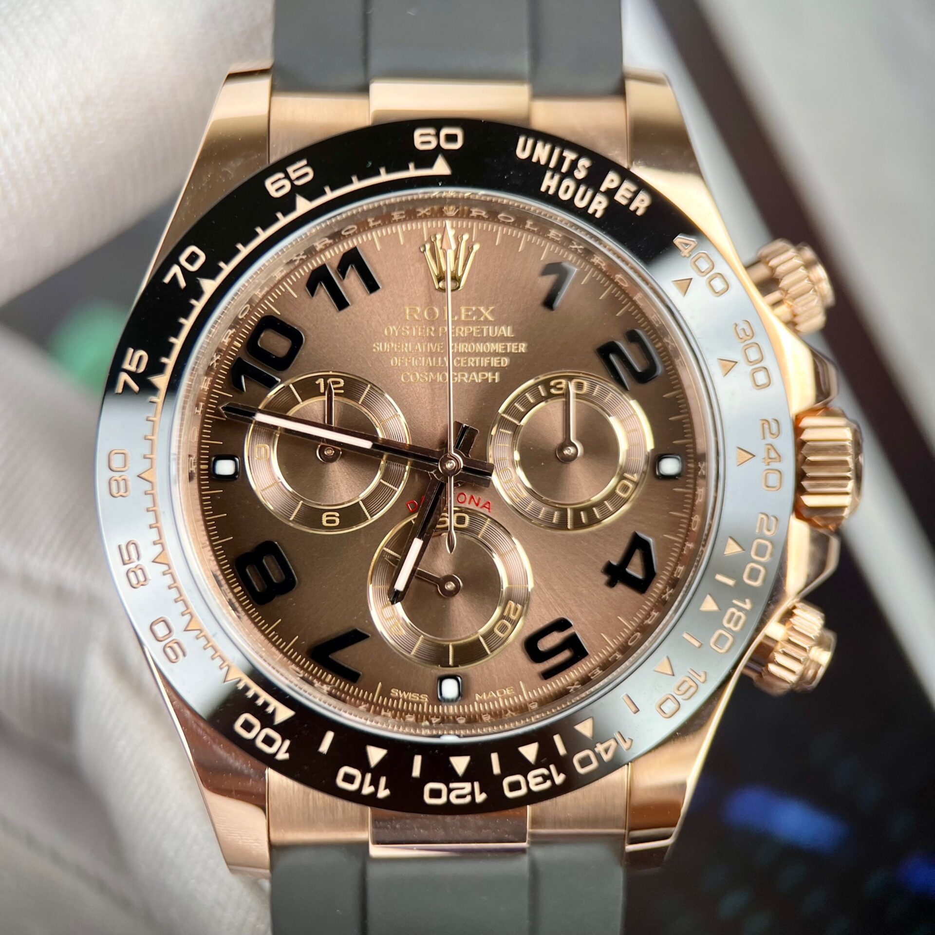 Rolex Daytona 116515LN 18K Rose Gold Wrapped Replica Watch 40mm - Soul Replicas