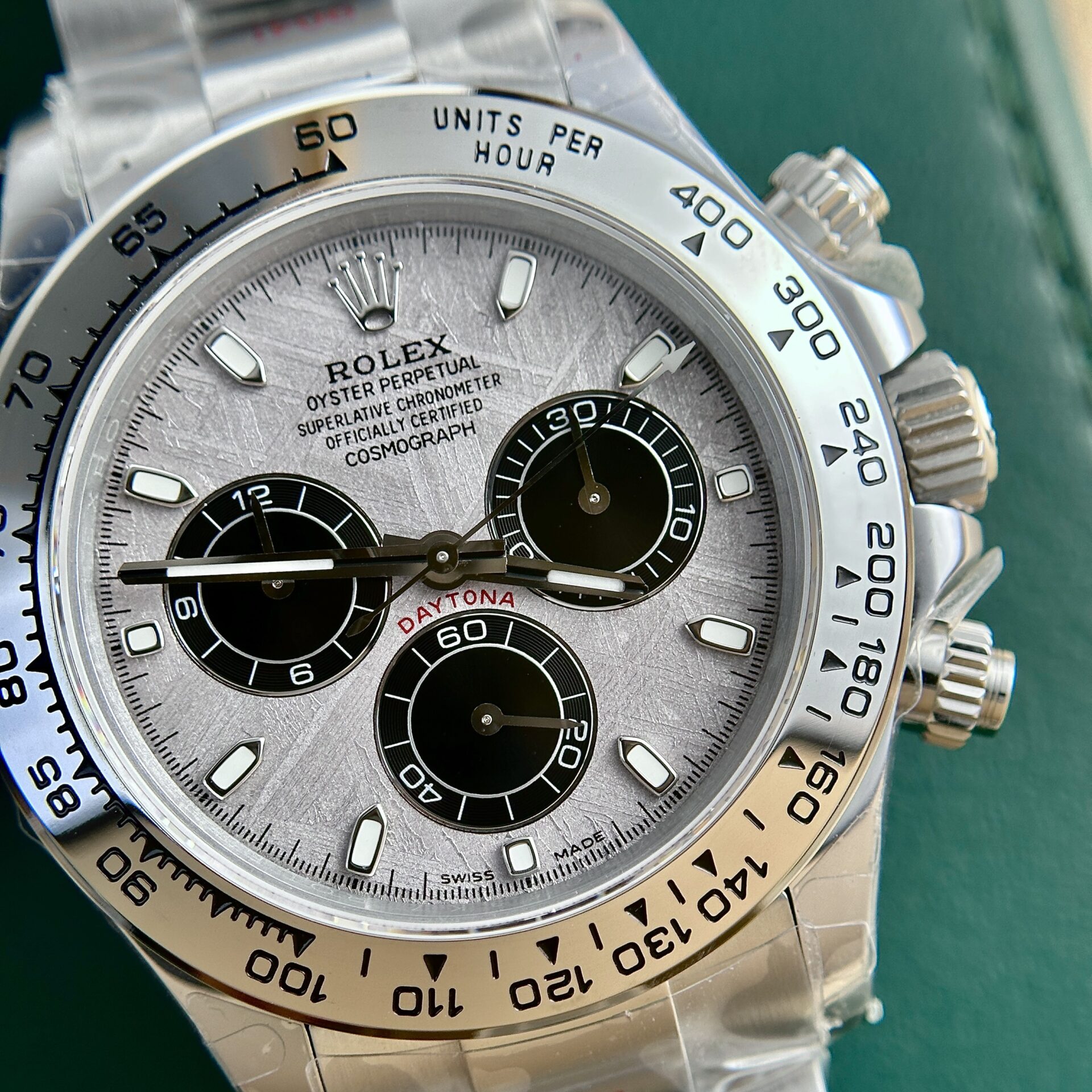 Rolex Cosmograph Daytona 116509 Replica Watch Refined Meteorite Dial 40mm - Soul Replicas