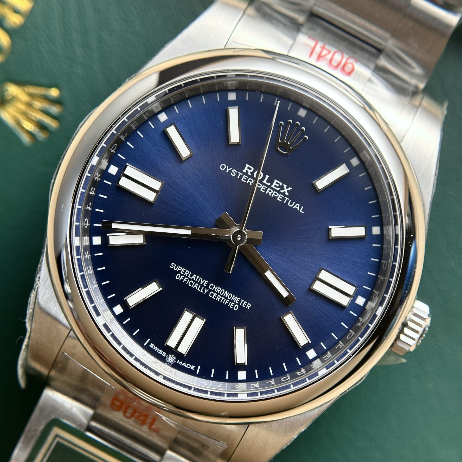 Rolex Oyster Perpetual 124300 Replica Watch Blue Dial King Factory 41mm - Soul Replicas