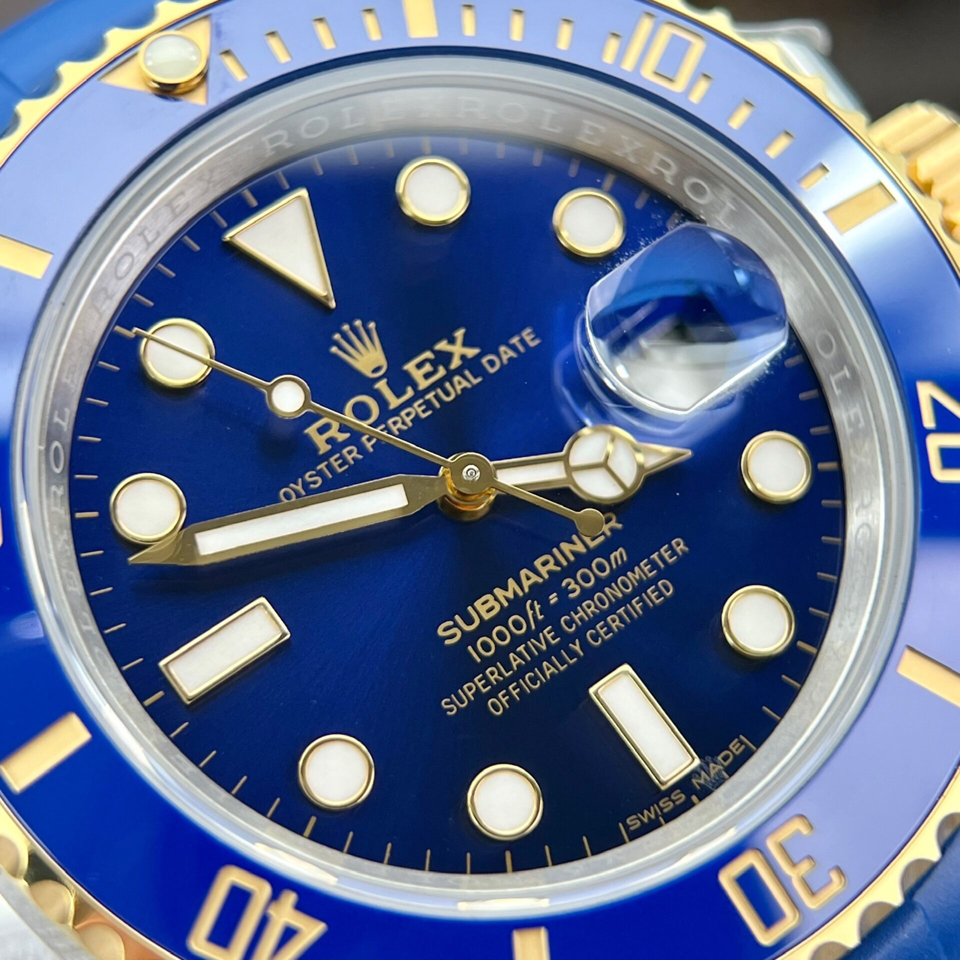 Rolex Submariner Replica Watches Blue Dial Clean Factory 40mm - Soul Replicas