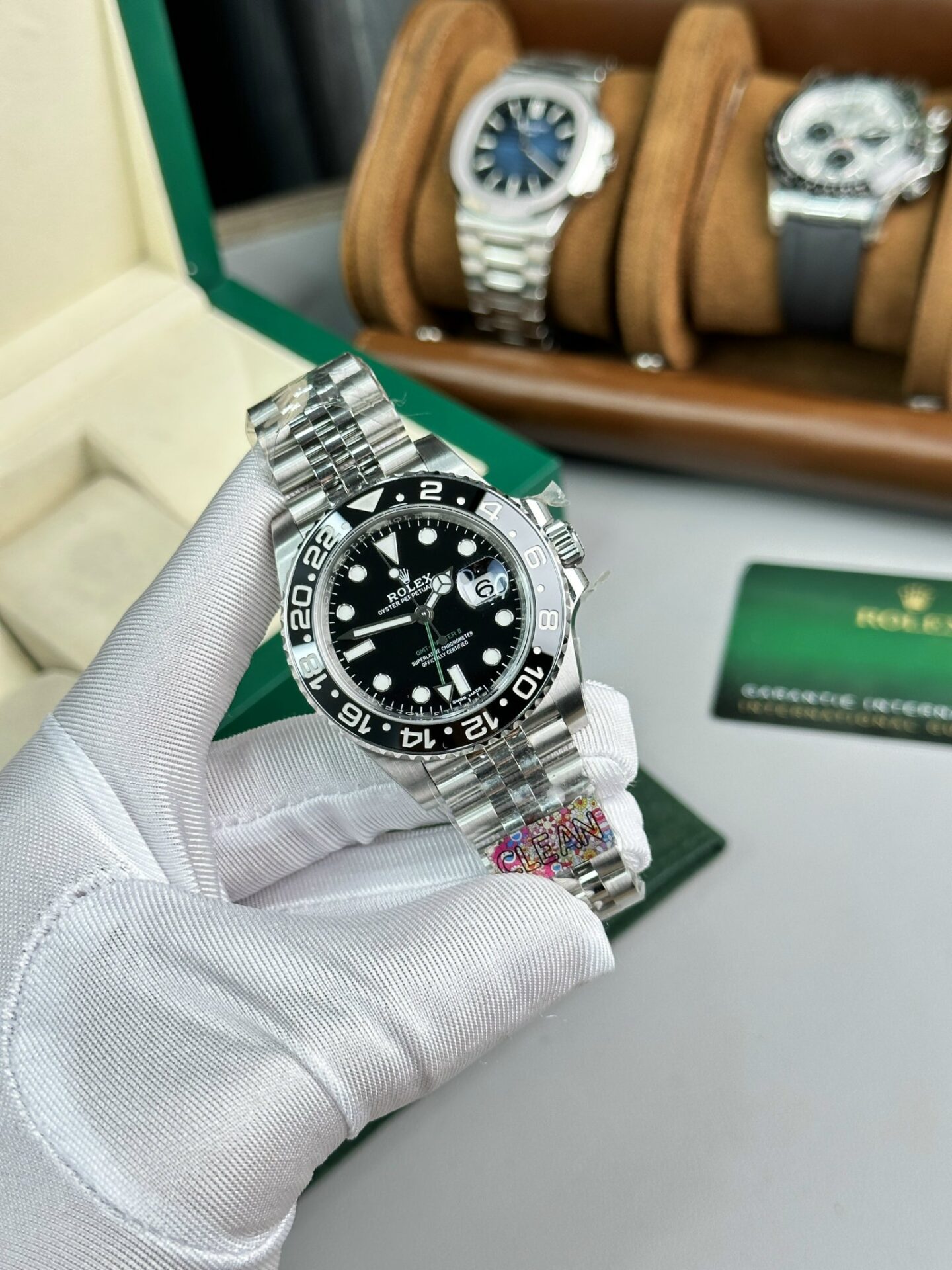 Rolex GMT-Master II 116710LN Replica Watch Black Dial Clean Factory 40mm - Soul Replicas
