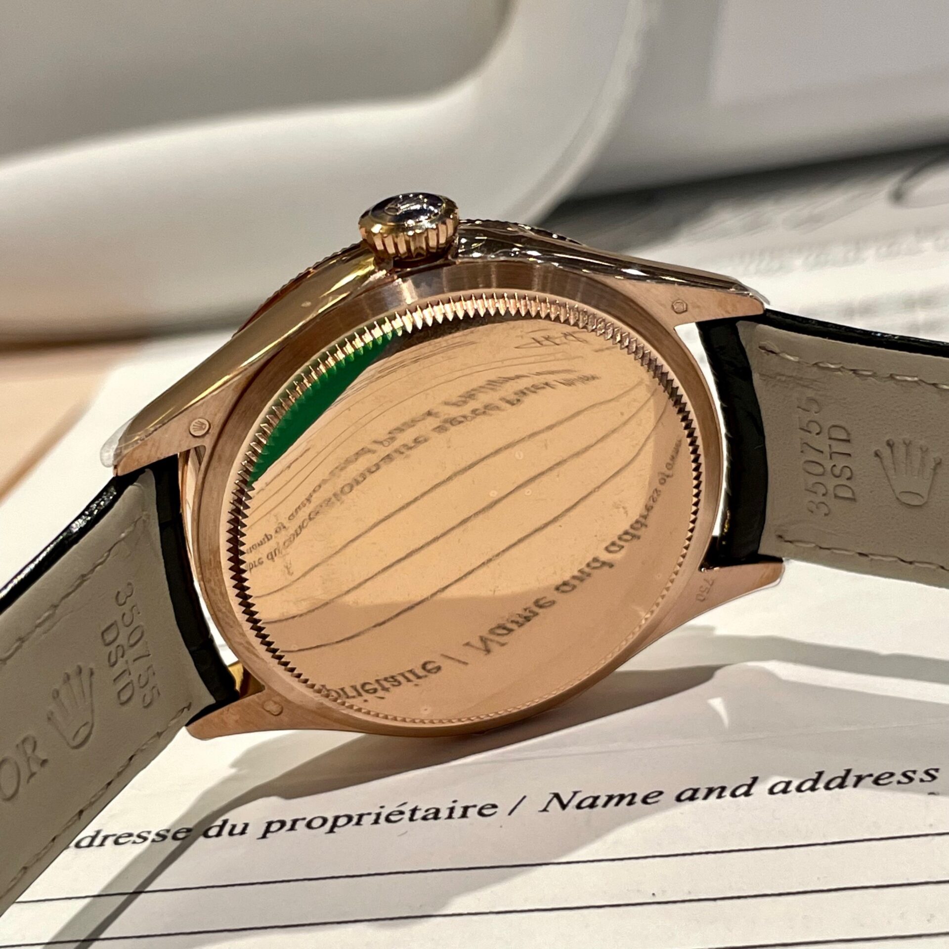 Rolex Cellini Time 50505 Replica Watch Leather Strap MKS Factory 39mm - Soul Replicas