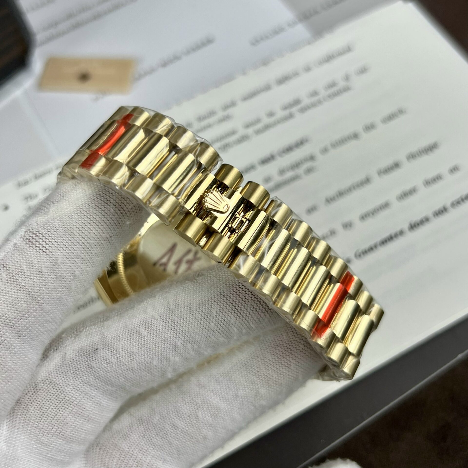 Rolex Day-Date Clone Watch Mother Of Pearl Dial TW Factory 40mm - Soul Replicas