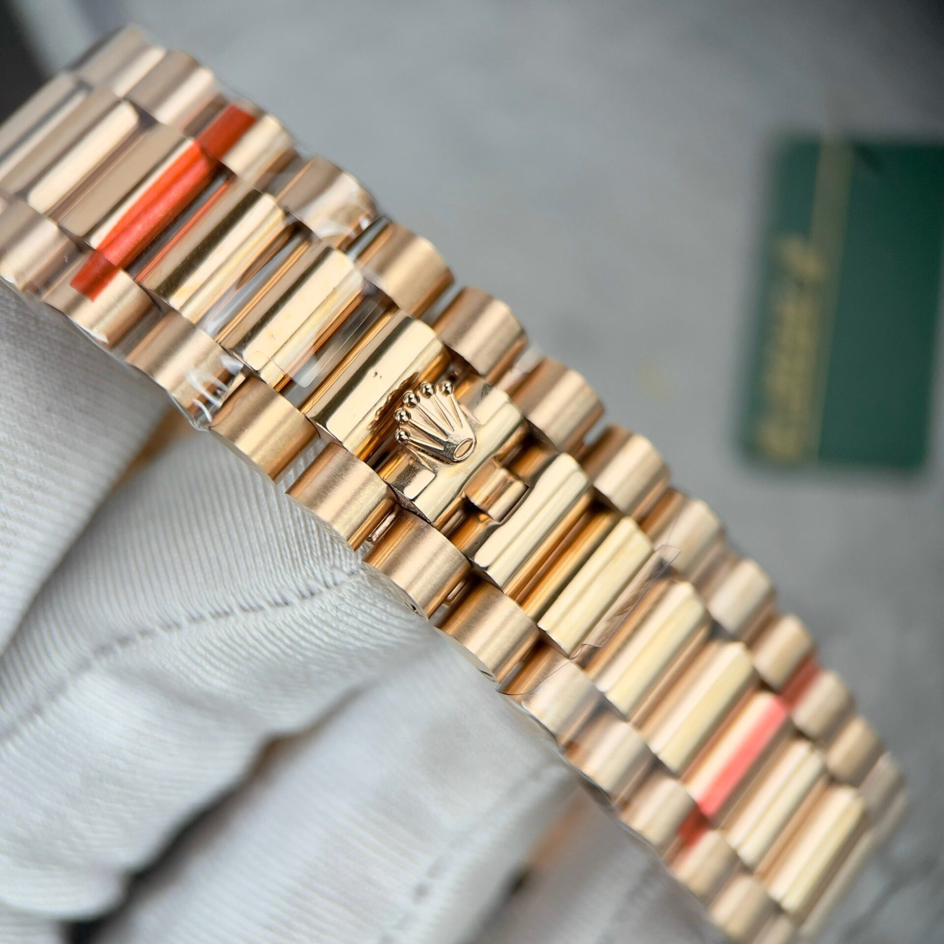 Rolex Day-Date 228235 Green Dial Replica Watch GM Factory 40mm - Soul Replicas