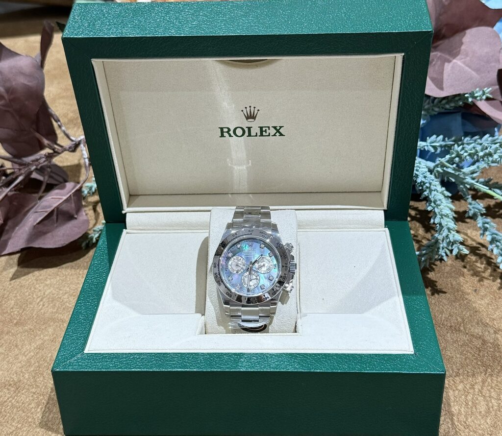Rolex Daytona Mother Of Pearl And Moissanite Diamonds Dial Replica Watch BT Factory 40mm - Soul Replicas