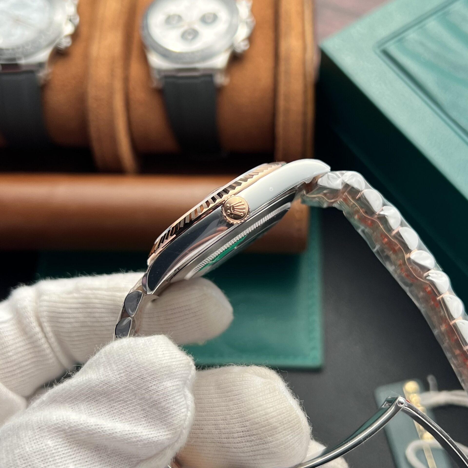 Rolex Replica Watch DateJust 126331 Dial Chocolate Clean Factory 41mm - Soul Replicas