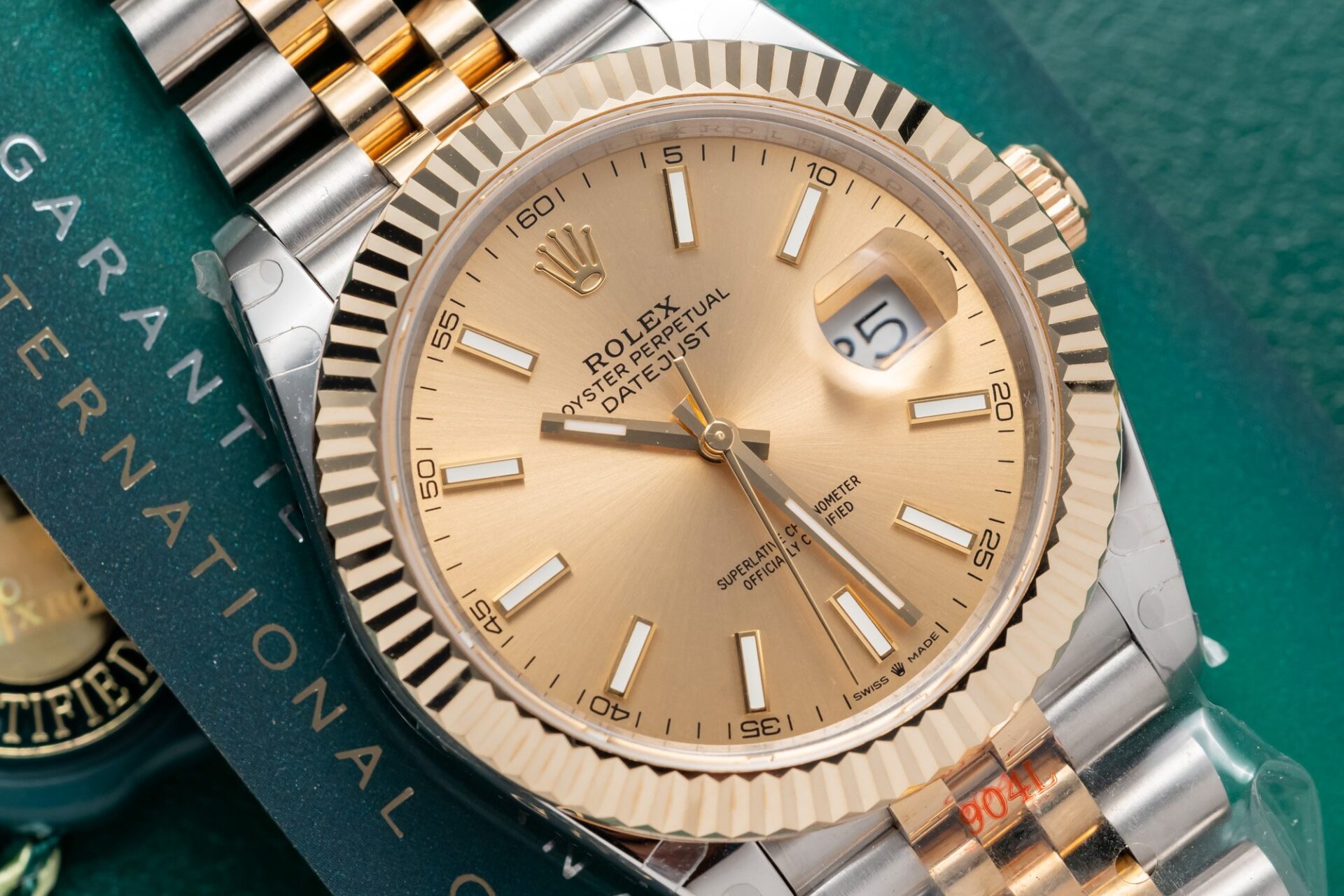 Rolex DateJust Replica Watch Jubilee Strap Gold Wrapped GM Factory 41mm - Soul Replicas