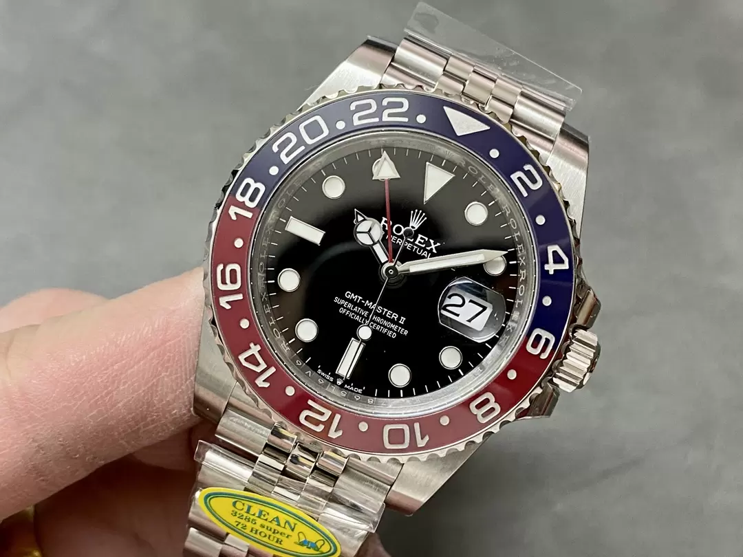 Rolex Pepsi GMT-Master II 126710blro Best Replica Watch Clean Factory V3 40mm - Soul Replicas