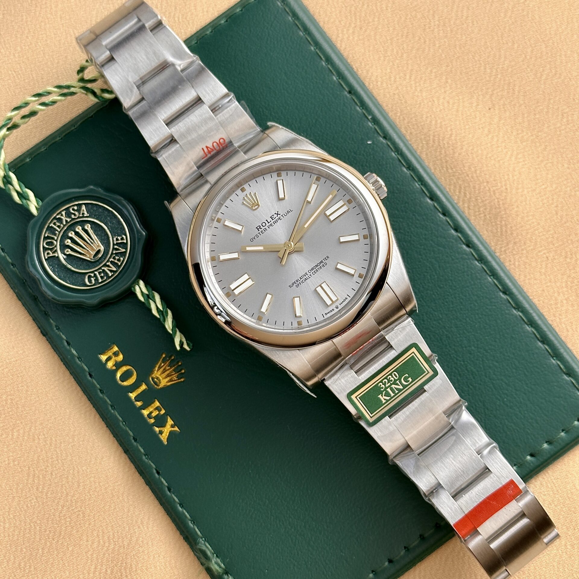 Rolex Oyster Perpetual 124300 Rhodium Dial Replica Watch King Factory 41mm - Soul Replicas