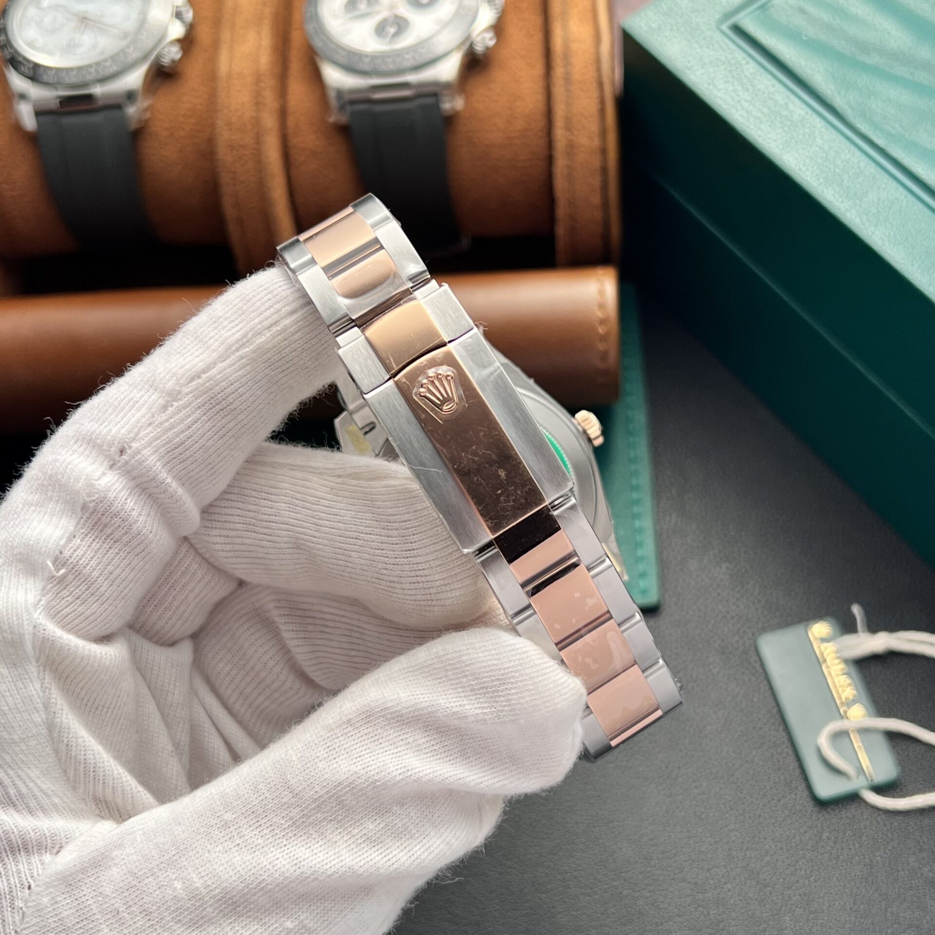 Rolex DateJust 126331 Replica 1:1 Watch Gray Dial Oyster Strap Clean Factory 41mm - Soul Replicas